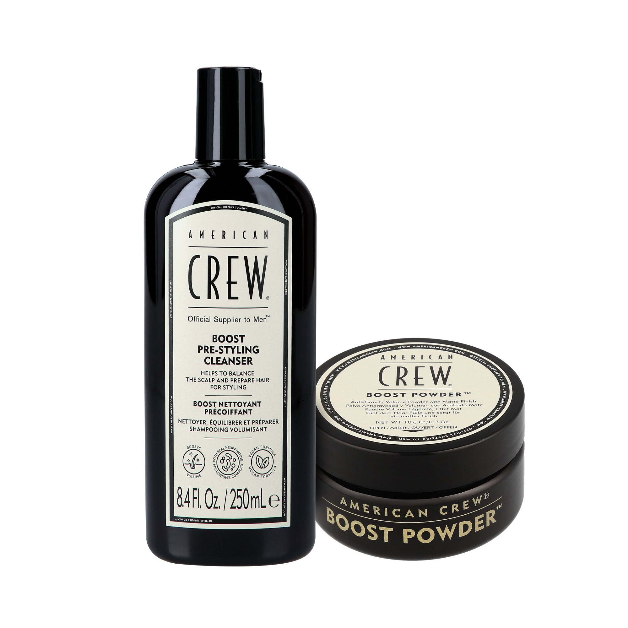 AMERICAN CREW VOLUME DUO Zestaw do pielęgnacji włosów, szampon 250 ml + puder do włosów 10 g #2