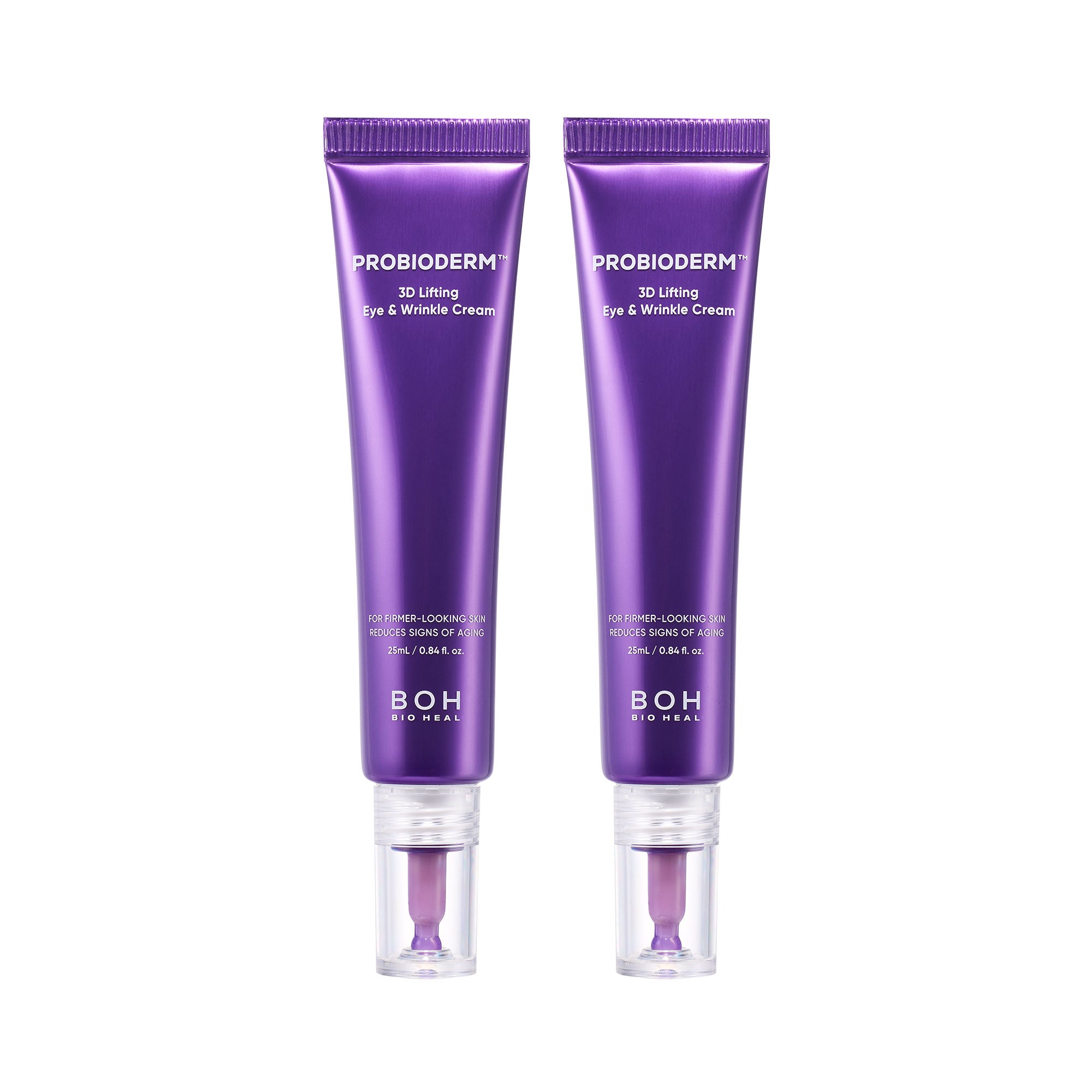 BOH BIO HEAL Probioderm™ 3D Lifting Eye & Wrinkle Cream – Zaawansowany krem pod oczy i na linie mimiczne (Double Pack) 2x25 ml #2