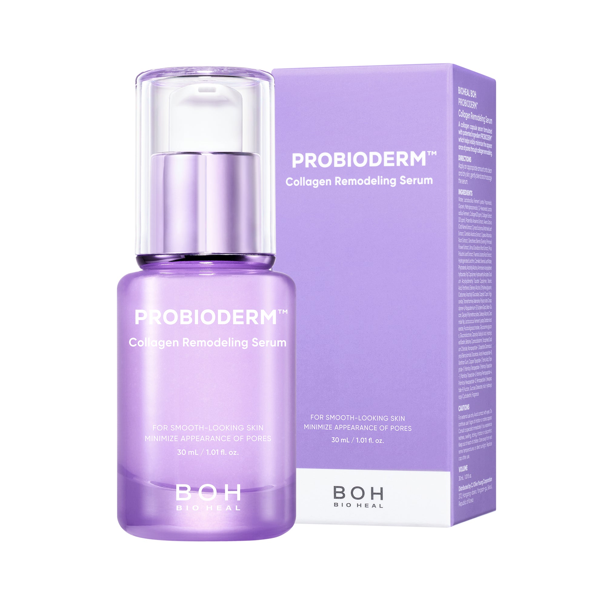 BOH BIO HEAL Probioderm™ Collagen Remodeling Serum - Wygładzające serum kolagenowe 30 ml