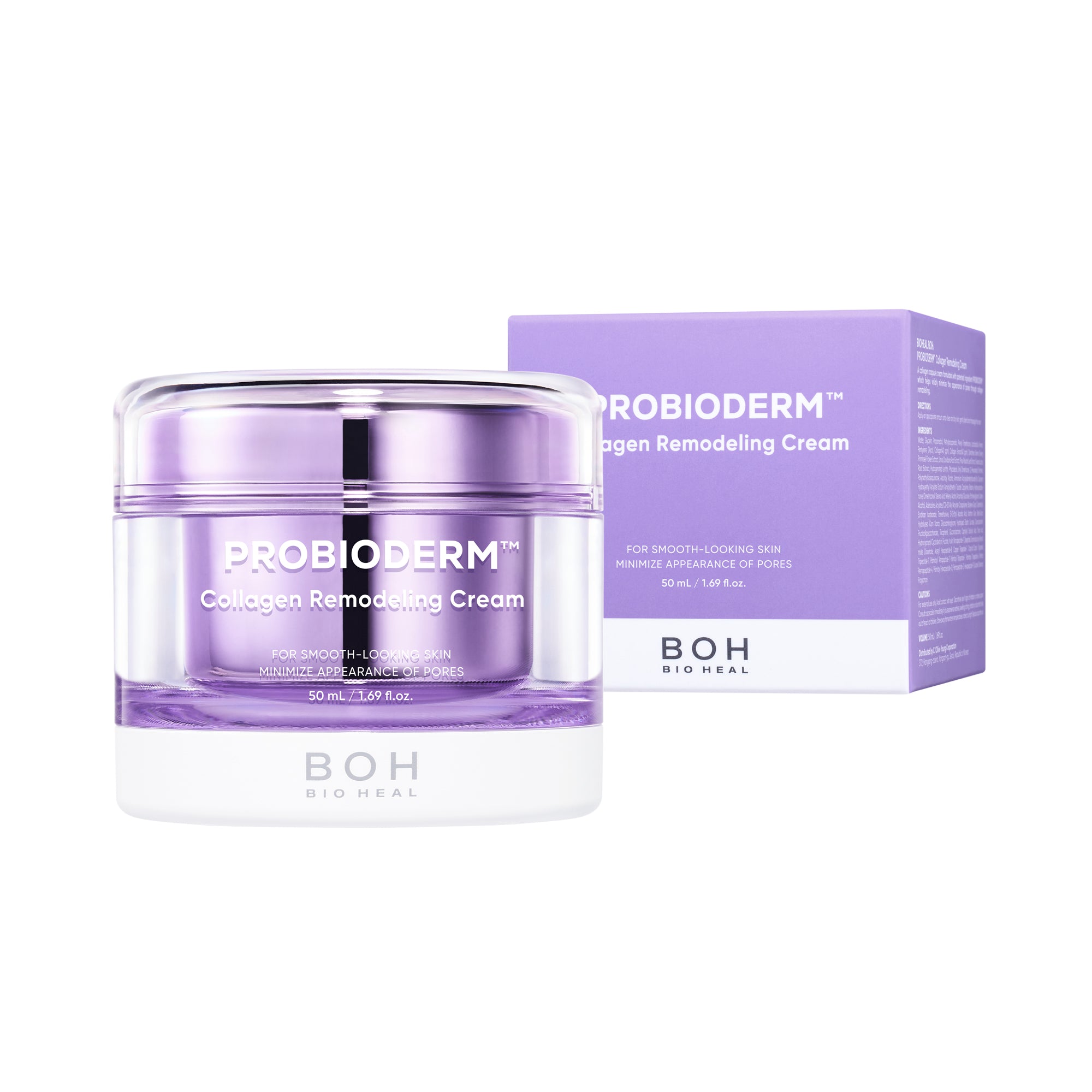 BOH BIO HEAL Probioderm™ Collagen Remodeling Cream – Wygładzający krem kolagenowo-peptydowy 50 ml