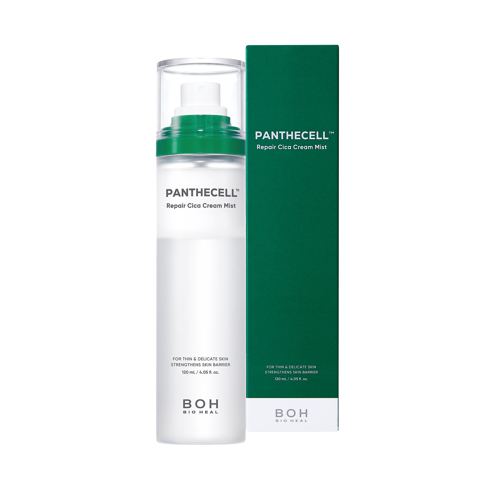 BOH BIO HEAL Panthecell™ Repair Cica Cream Mist – Kojąco-nawilżająca mleczna mgiełka do twarzy 120 ml