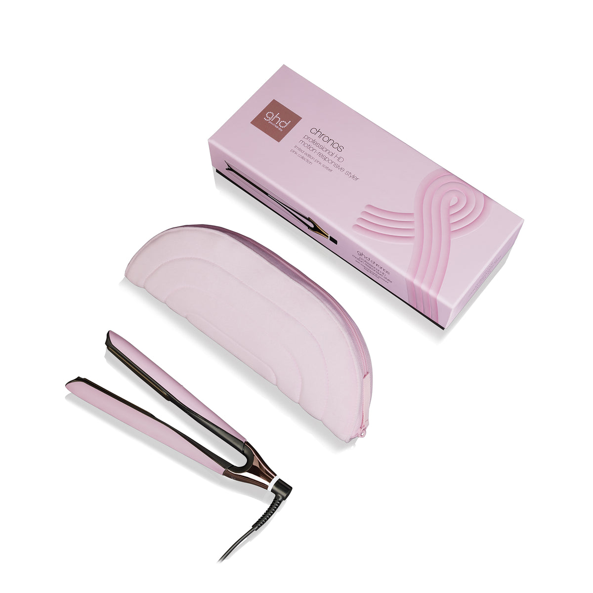 GHD CHRONOS PINK Prostownica do włosów + etui #2