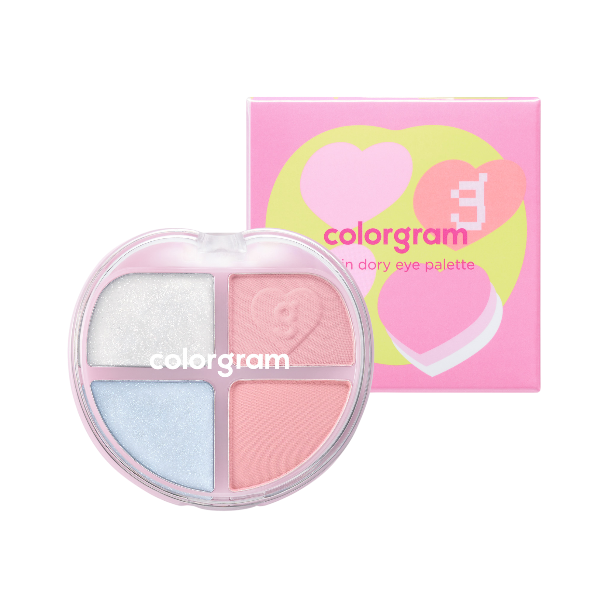 COLORGRAM TINTIN DORY EYE PALETTE Paleta cieni do powiek, 05 Fairy Dory 4 g #2