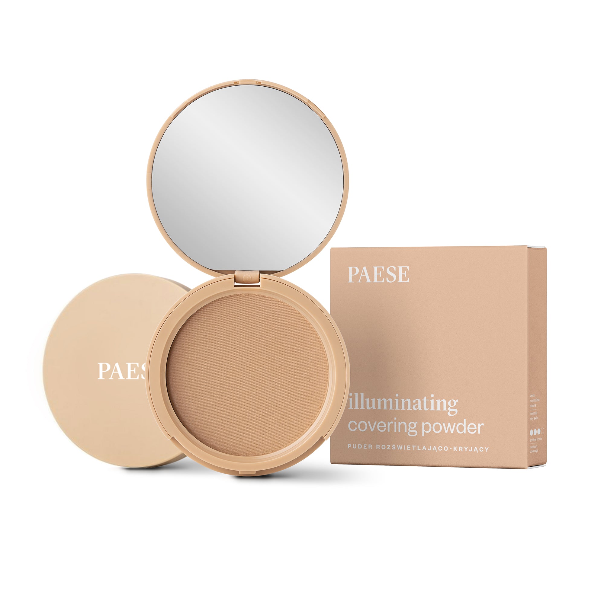 PAESE ILLUMINATING Puder rozświetlająco - kryjący 9 g