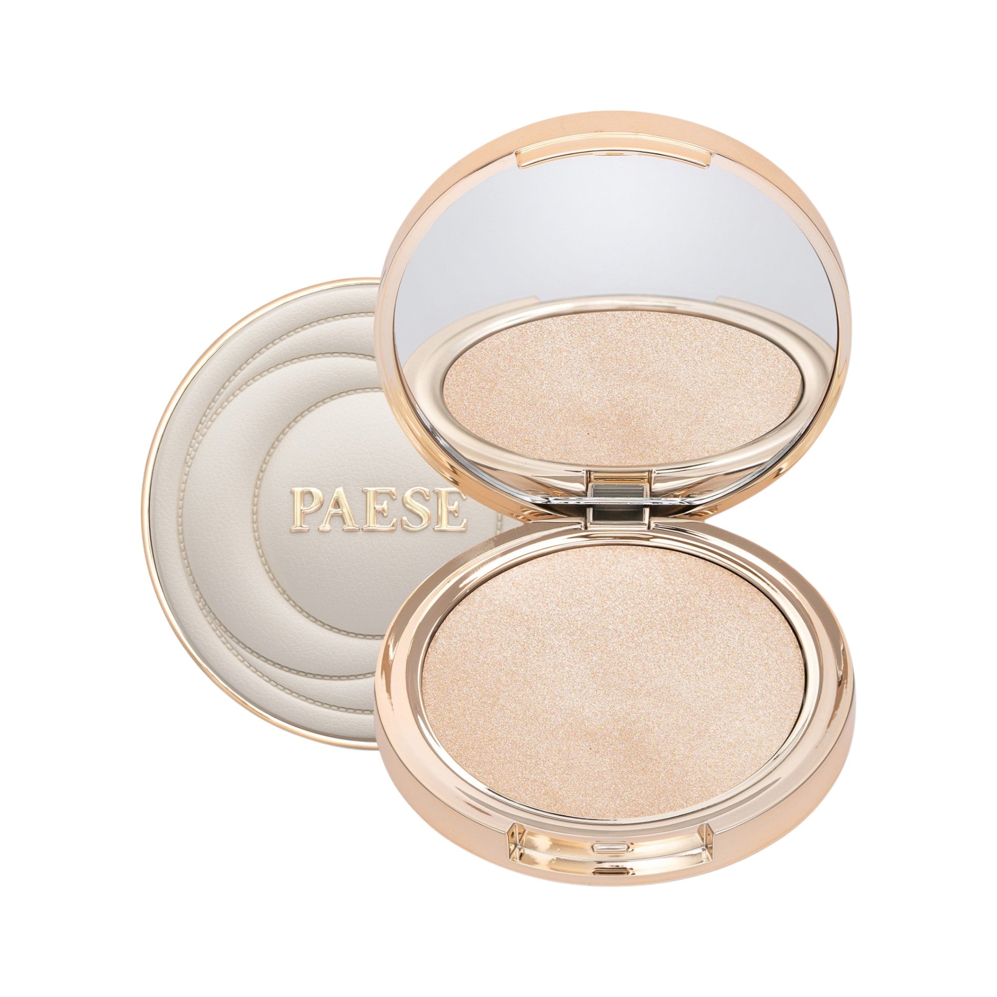 PAESE SELFGLOW Kremowy rozświetlacz z efektem tafli, 01 Golden Hour 8 g