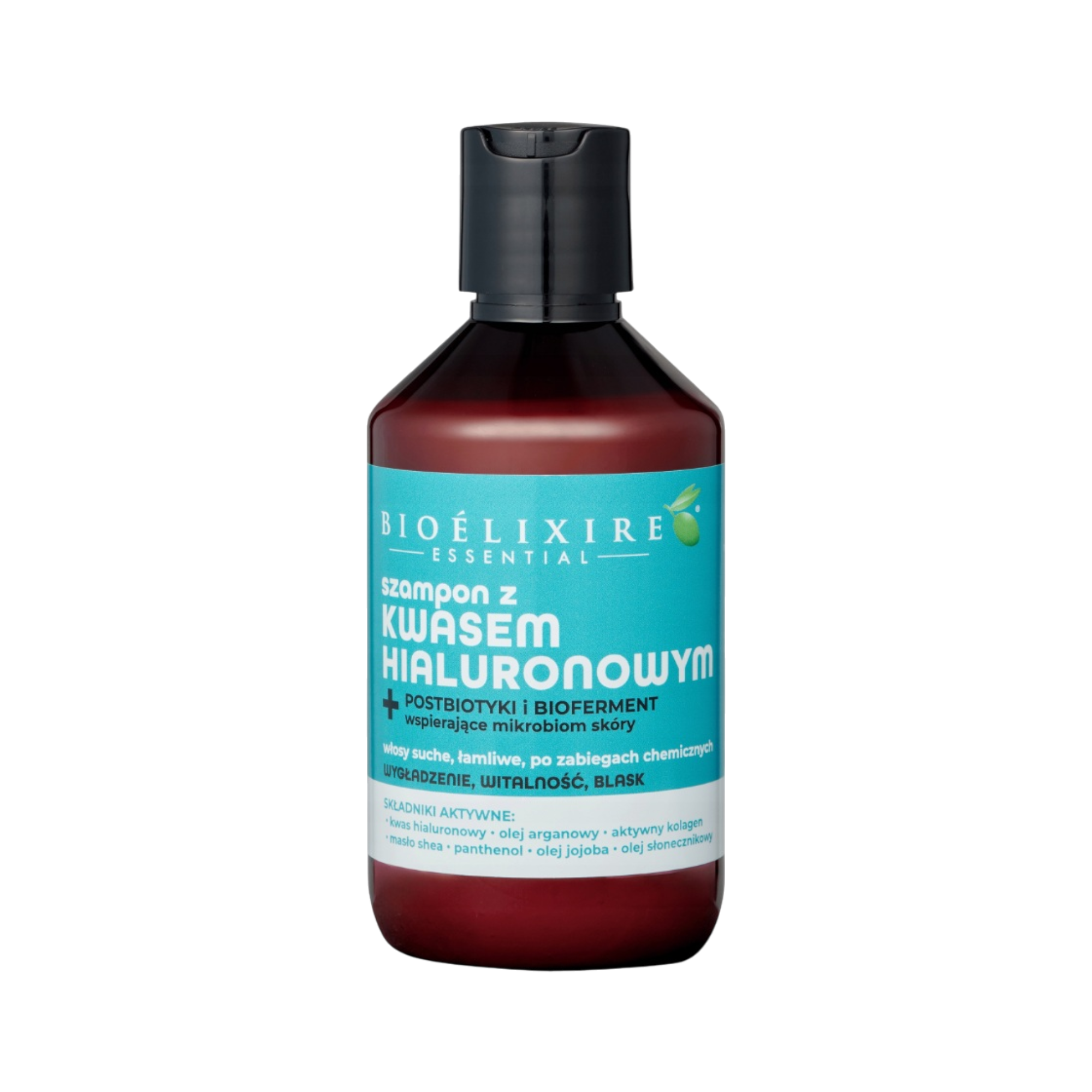 BIOELIXIRE ESSENTIAL Nawilżający szampon do włosów z kwasem hialuronowym 300 ml