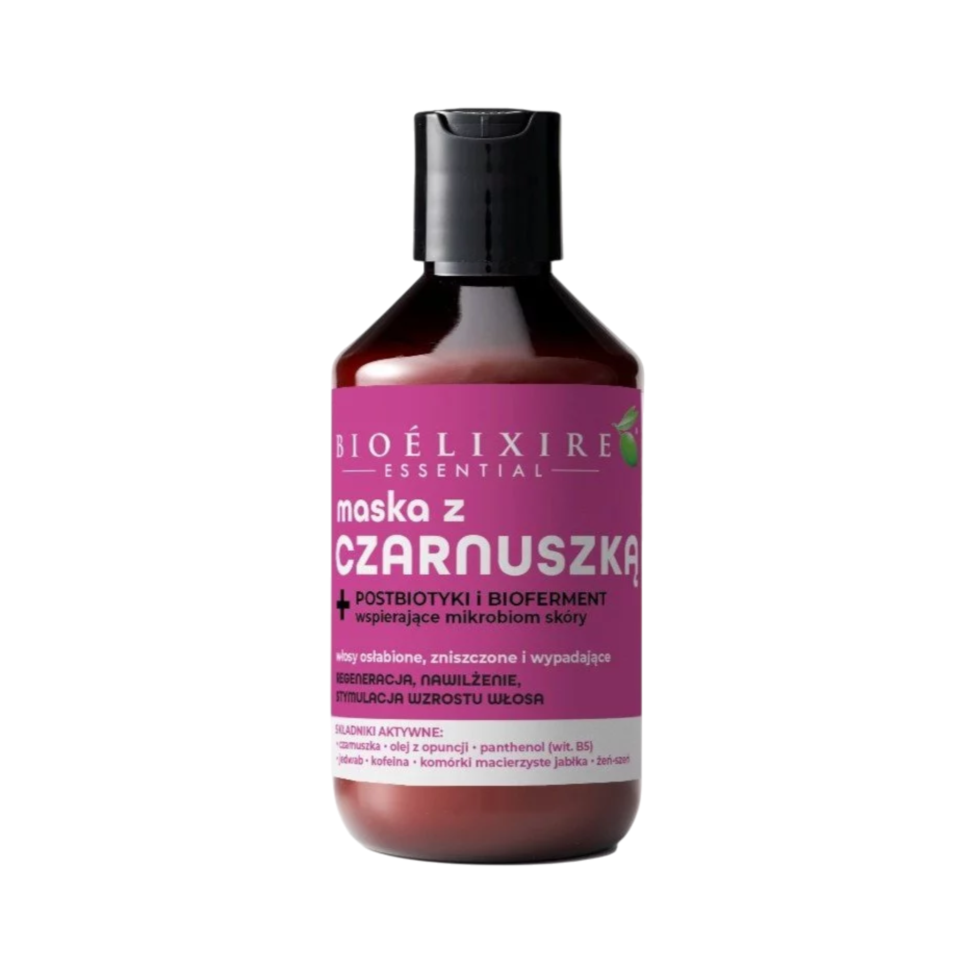 BIOELIXIRE ESSENTIAL Regenerująca maska do włosów z czarnuszką 300 ml