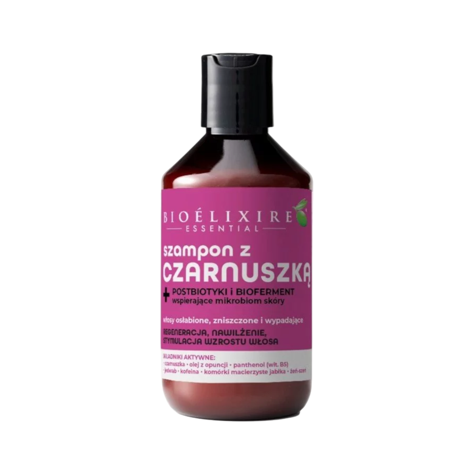 BIOELIXIRE ESSENTIAL Regenerujący szampon do włosów z czarnuszką 300 ml
