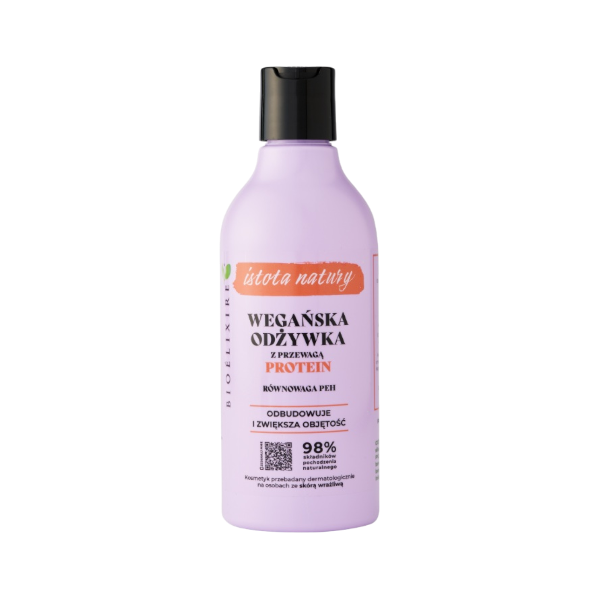 BIOELIXIRE ISTOTA NATURY Wegańska odżywka proteinowa 400 ml