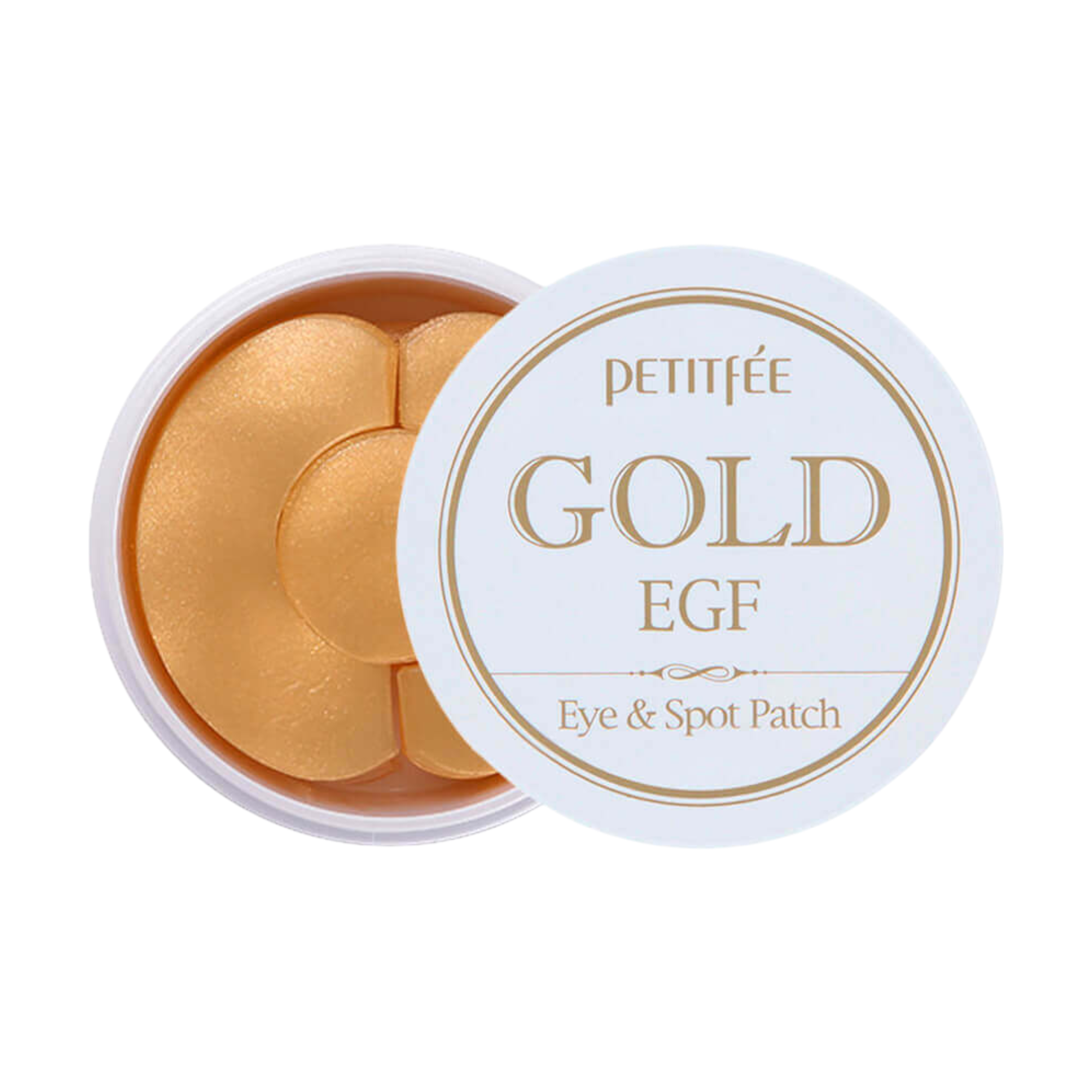 PETITFEE GOLD EGF EYE&SPOT PATCH Hydrożelowe płatki pod oczy 90 szt.
