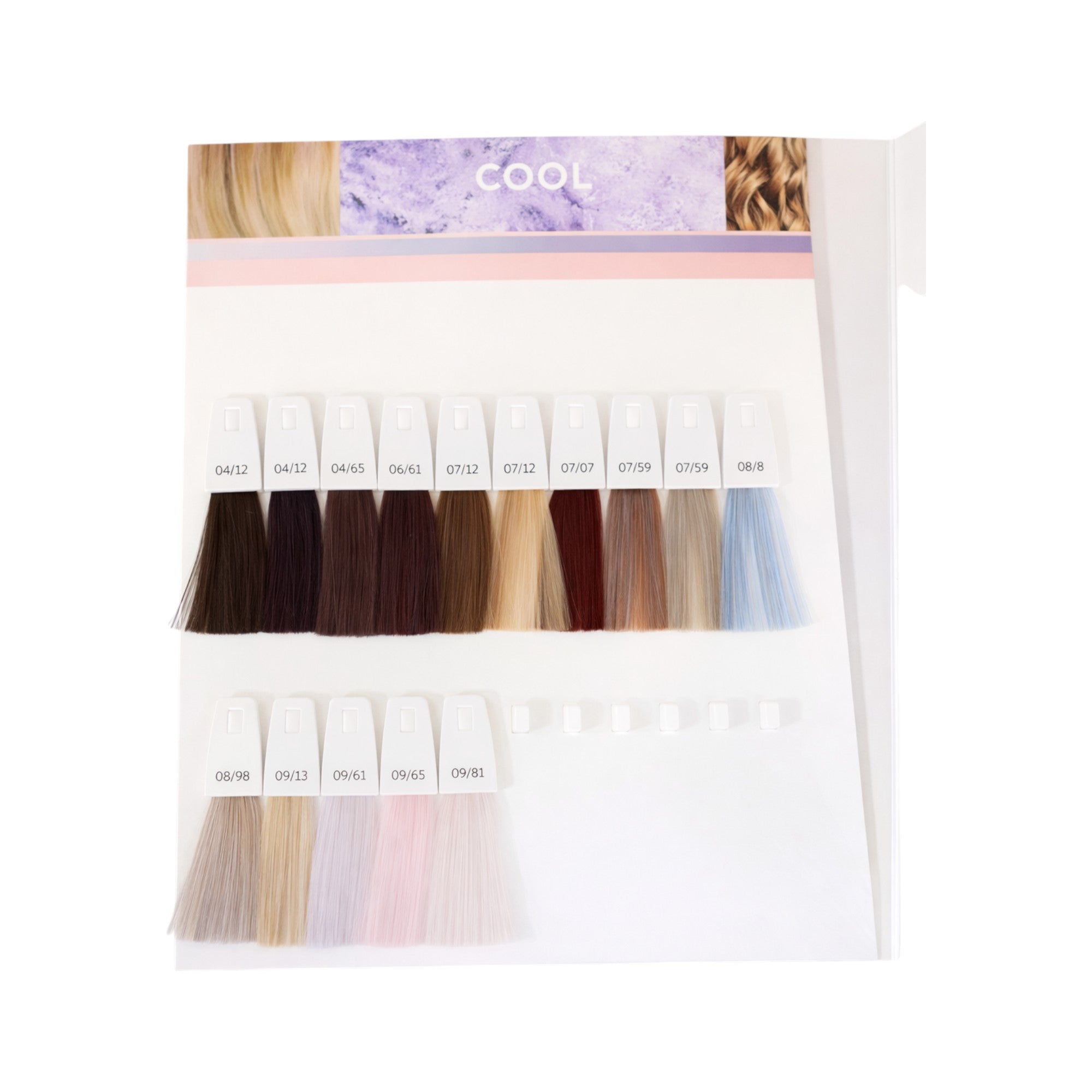 WELLA SHINEFINITY ZERO LIFT GLAZE Paleta kolorów farb #3