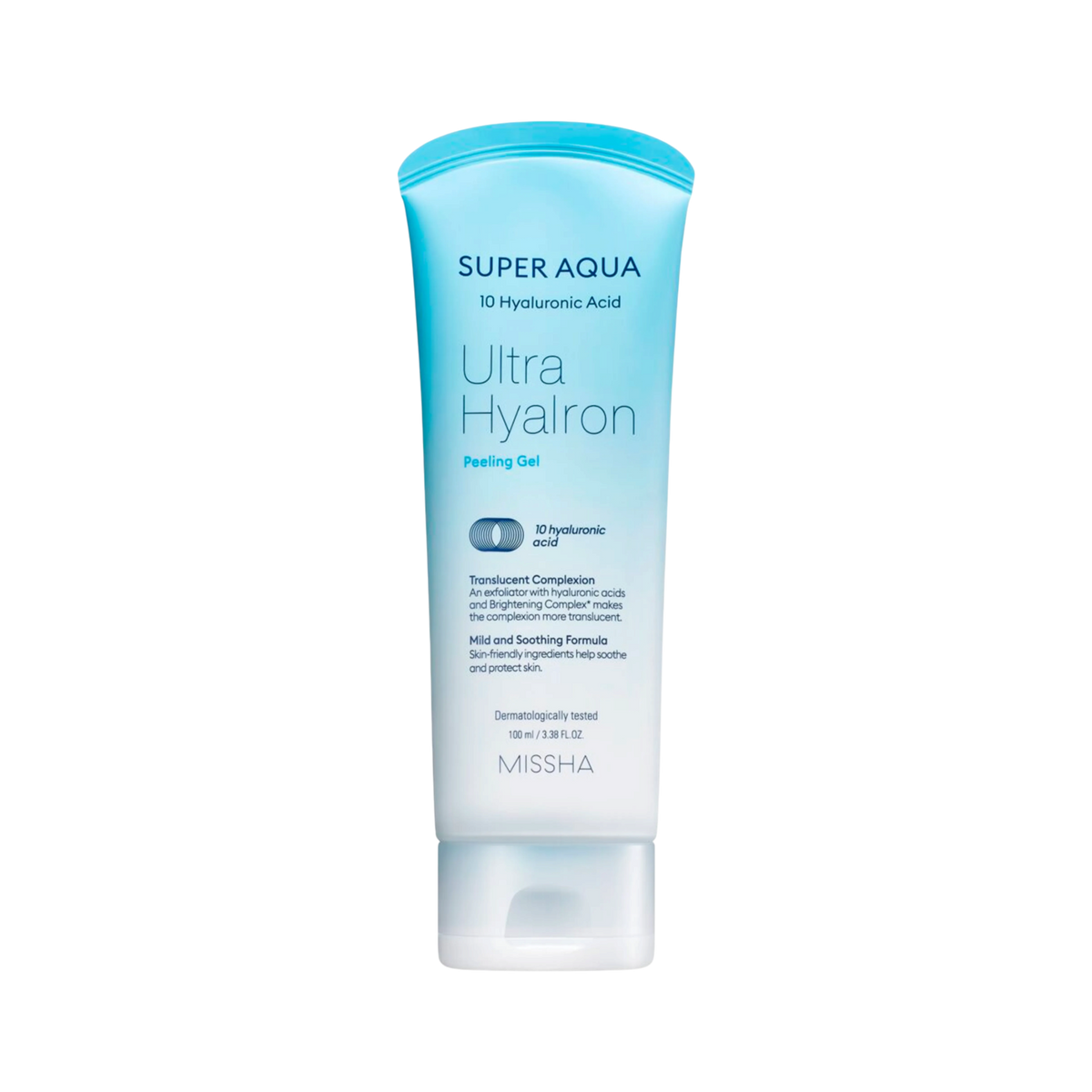 MISSHA SUPER AQUA ULTRA HYALRON Żel peelingujący z kwasem hialuronowym 100 ml