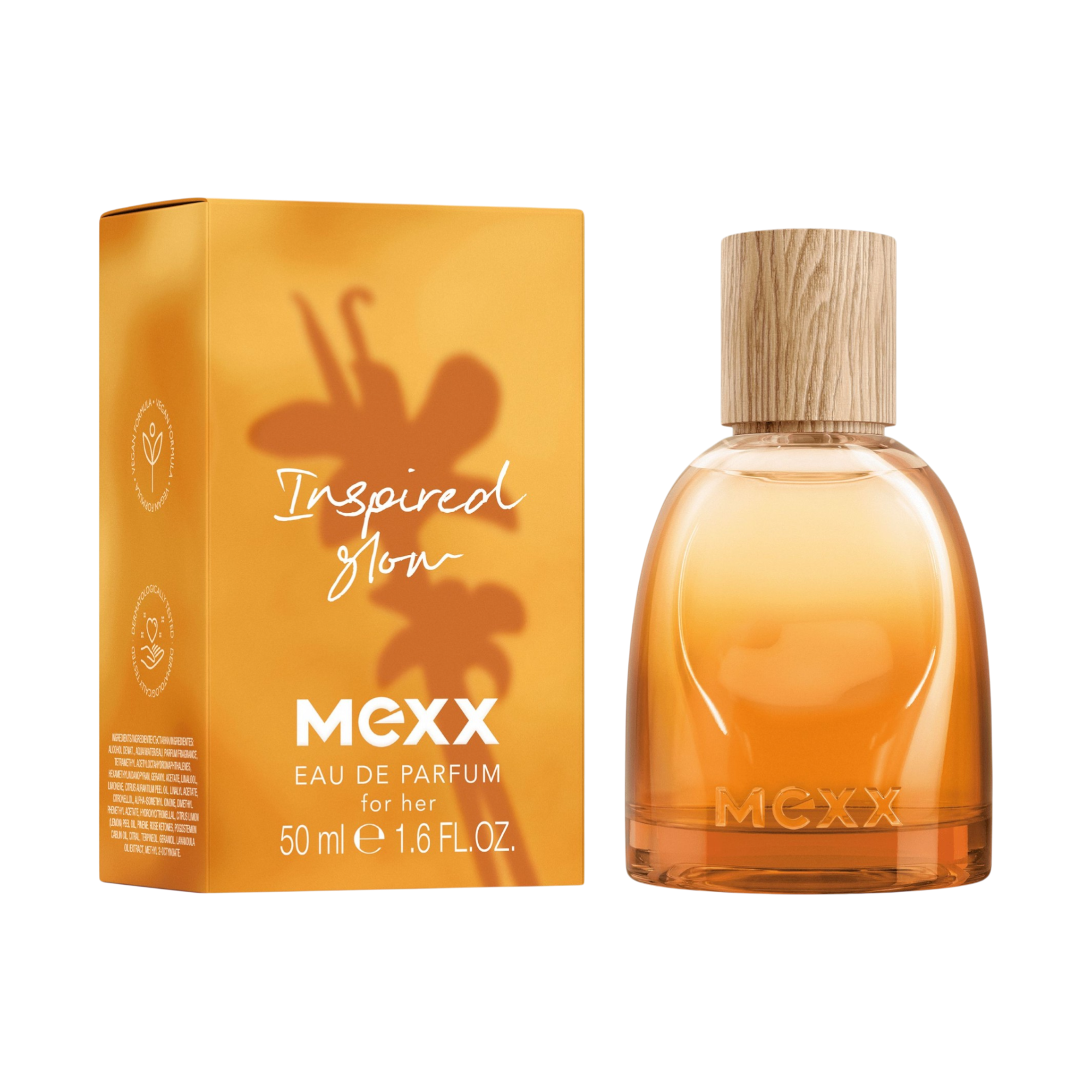 MEXX INSPIRED GLOW FOR HER Woda perfumowana damska 50 ml