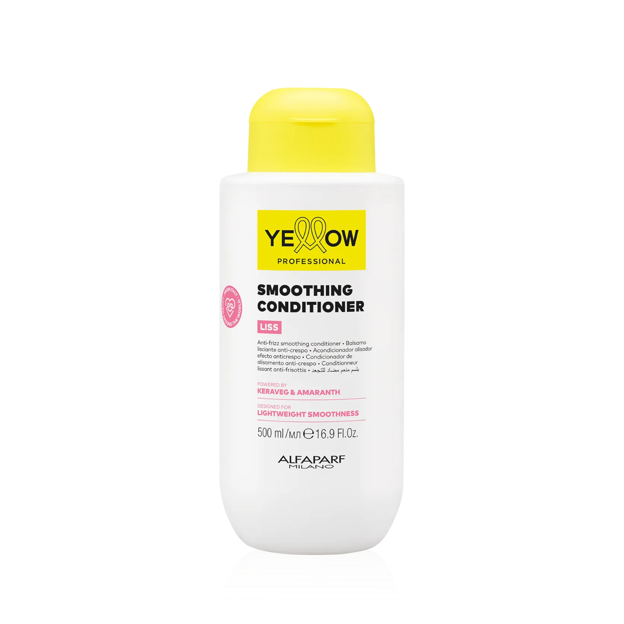 YELLOW PROFESSIONAL SMOOTH LISS Wygładzająca odżywka do włosów puszących się i niesfornych 500 ml