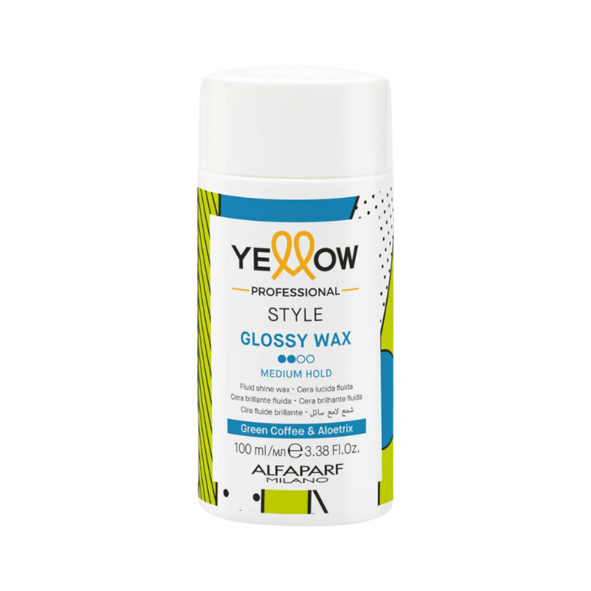 YELLOW PROFESSIONAL STYLE GLOSSY WAX Nabłyszczający wosk do stylizacji włosów 100 ml