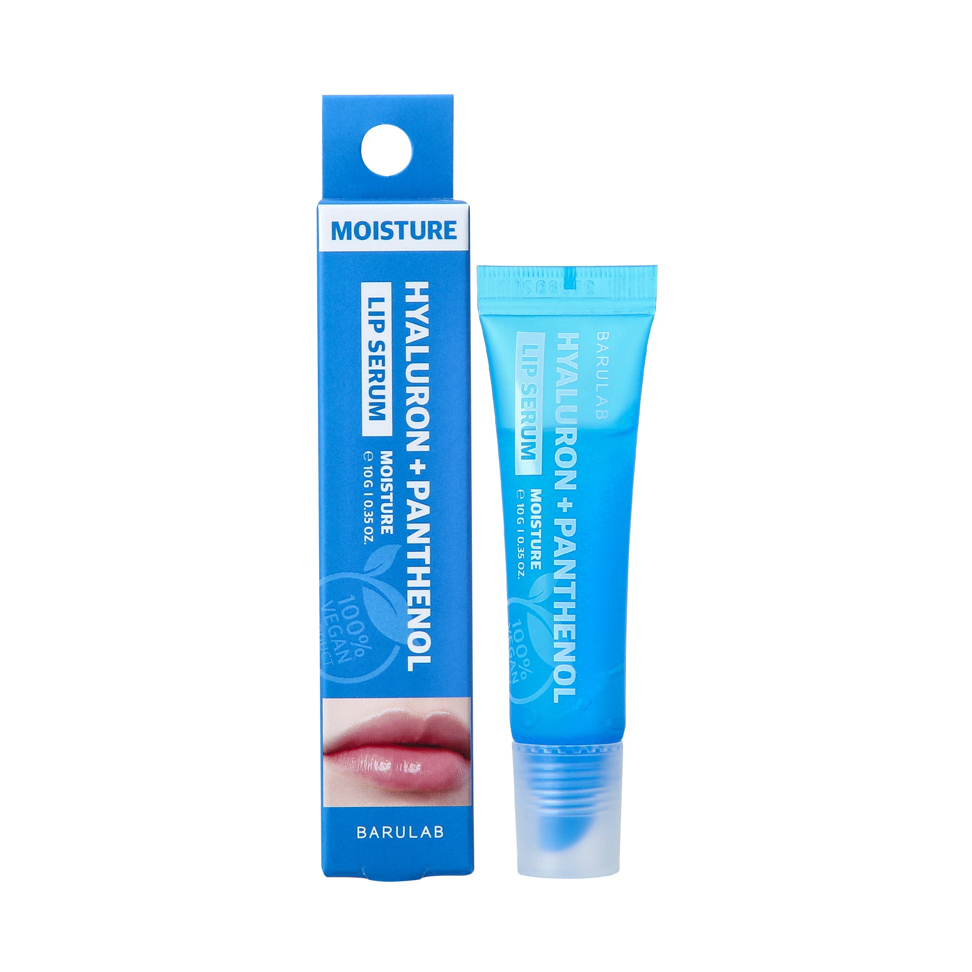 BARULAB HYALURON + PANTHENOL MOISTURE LIP SERUM Nawilżające serum do ust z kwasem hialuronowym i pantenolem 10 g