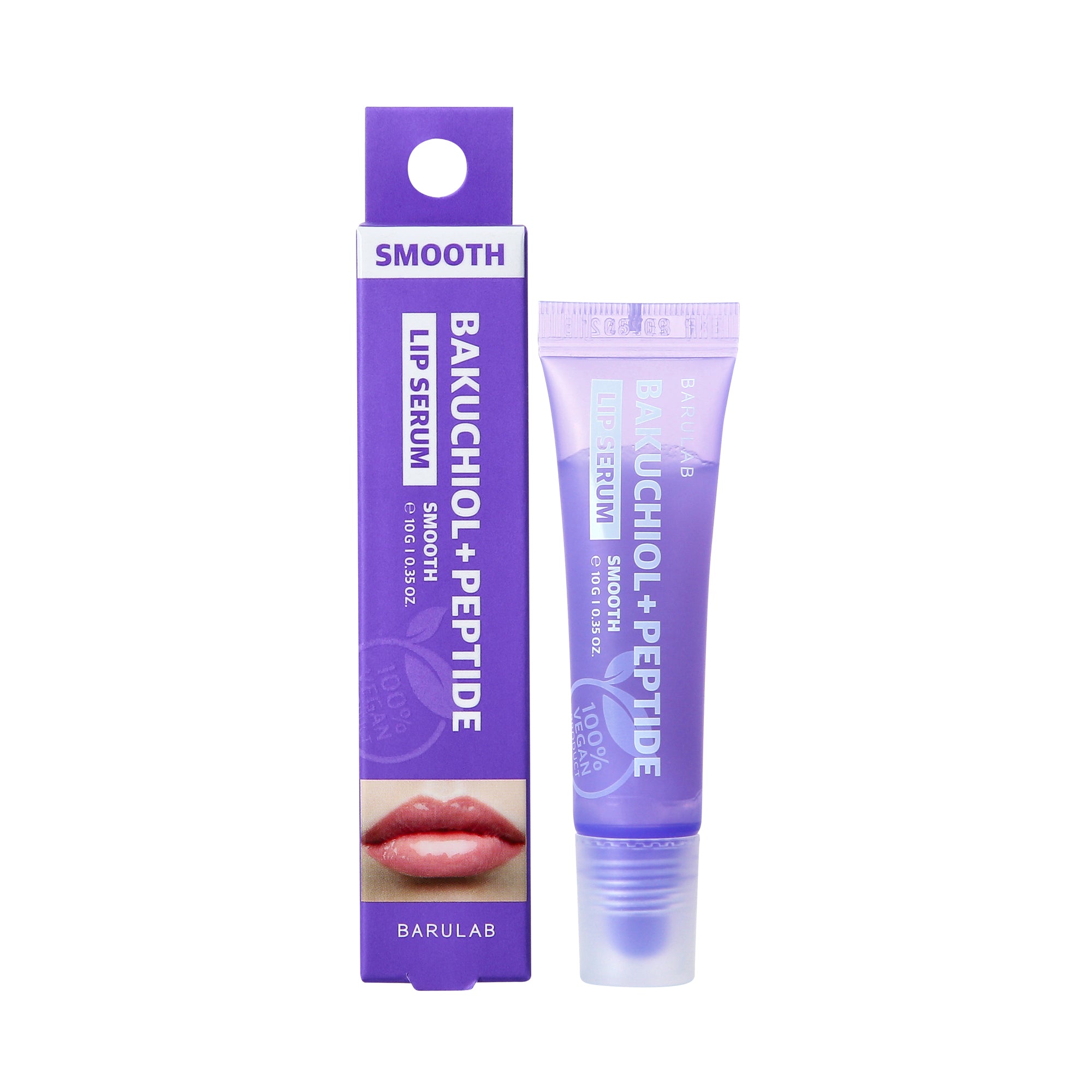 BARULAB BAKUCHIOL + PEPTIDE SMOOTH LIP SERUM Wygładzające serum do ust z bakuchiolem i peptydami 10 g