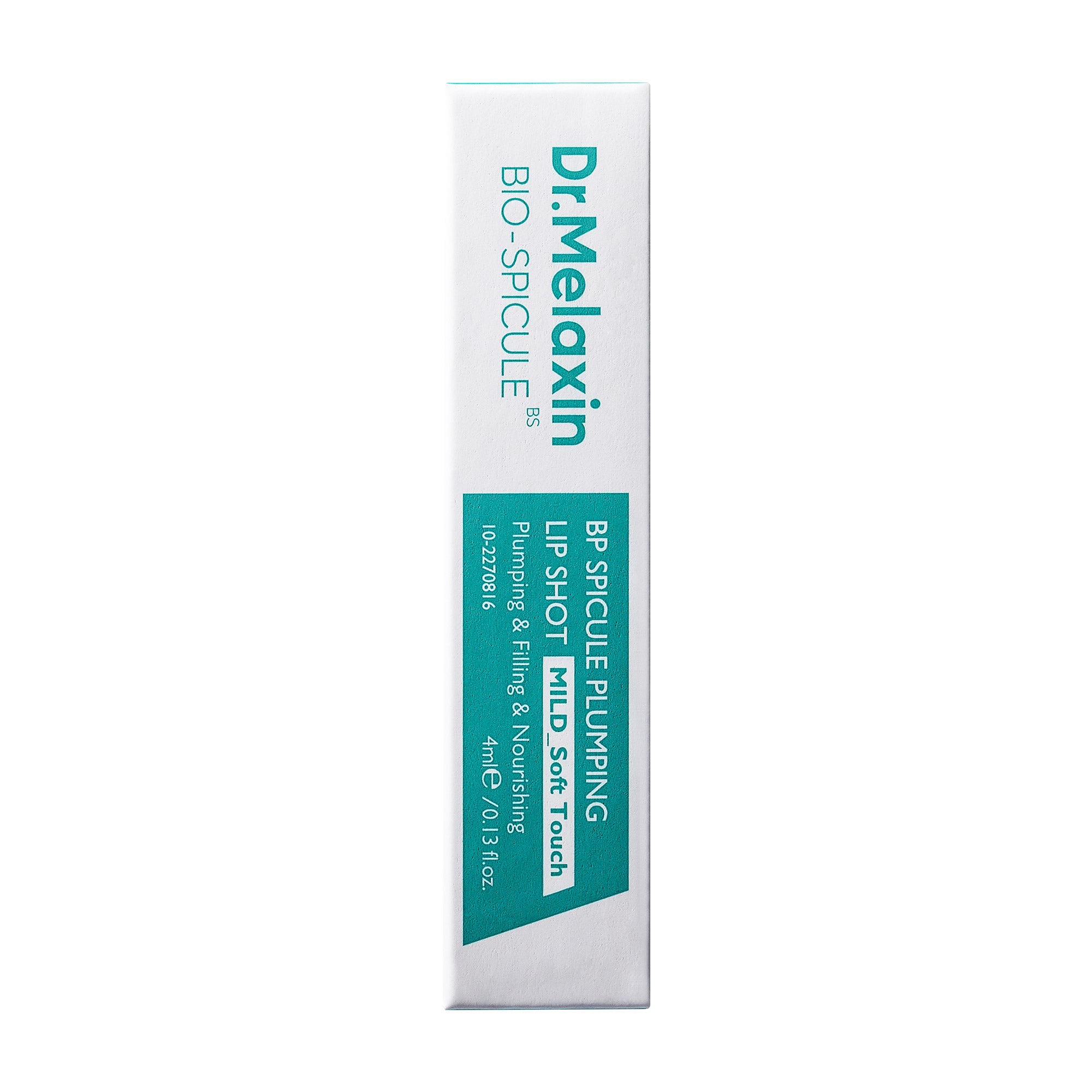 DR.MELAXIN BIO-SPICULE BP SPICULE PLUMPING LIP SHOT MILD Nawilżający błyszczyk do ust z delikatnym efektem powiększenia 4 ml #2