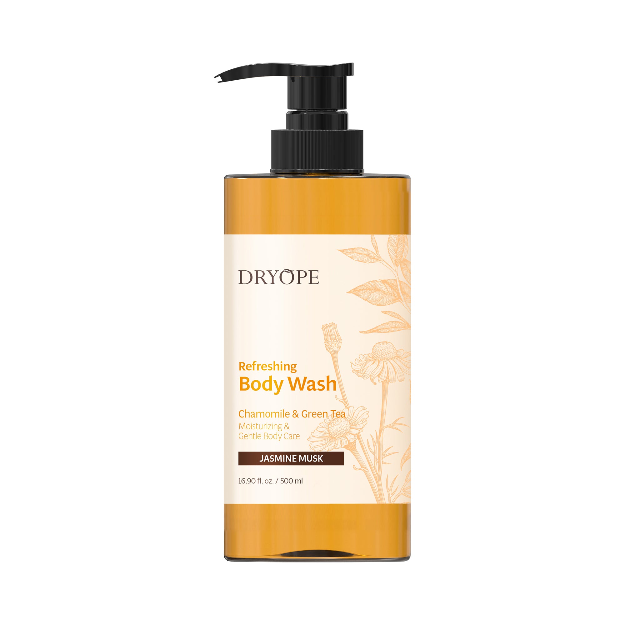 DRYOPE REFRESHING BODY WASH Wegański żel pod prysznic o zapachu Jasmine Musk 500 ml