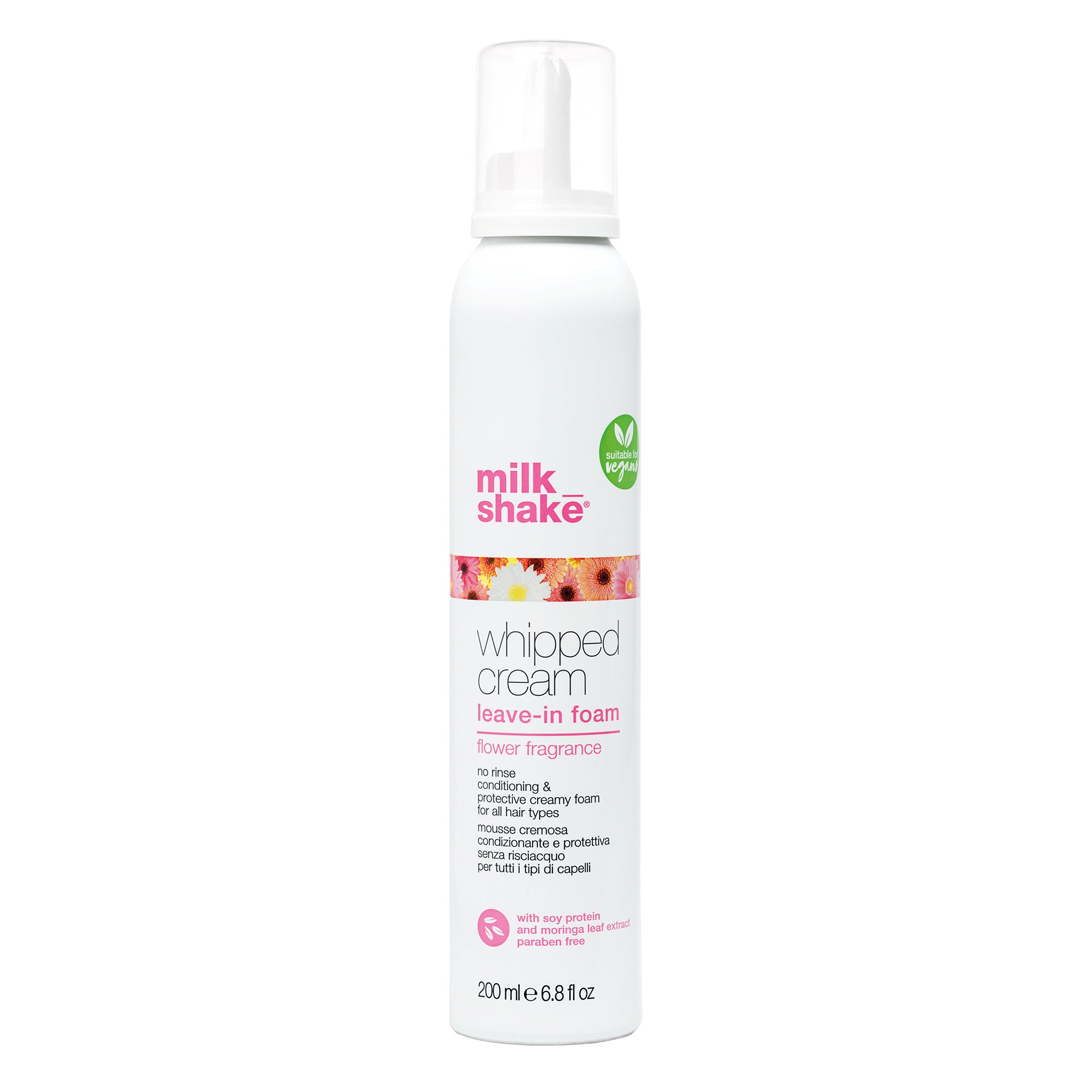 MILK SHAKE WHIPPED CREAM FLOWER Odżywka w piance do każdego rodzaju włosów 200 ml