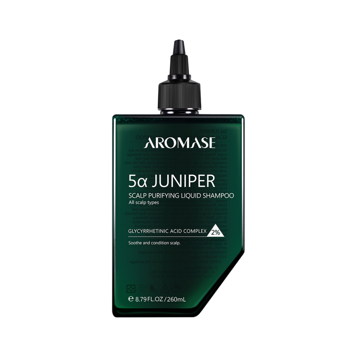 AROMASE 5α JUNIPER SCALP PURIFYING LIQUID SHAMPOO Głęboko oczyszczający peeling do skóry głowy 260 ml