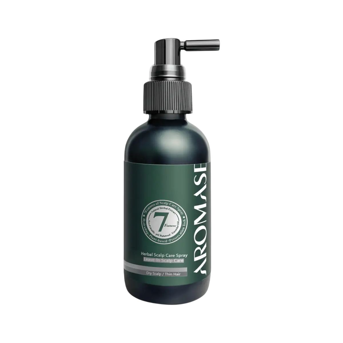 AROMASE HERBAL SCALP CARE SPRAY Ziołowa wcierka nawilżająca do suchej skóry głowy i cienkich włosów 115 ml