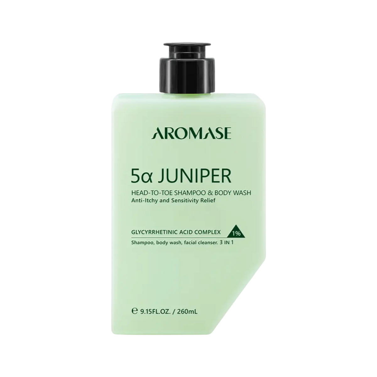 AROMASE 5α JUNIPER HEAD TO TOE PURIFYING Żel 3w1 do mycia twarzy, ciała i włosów 260 ml