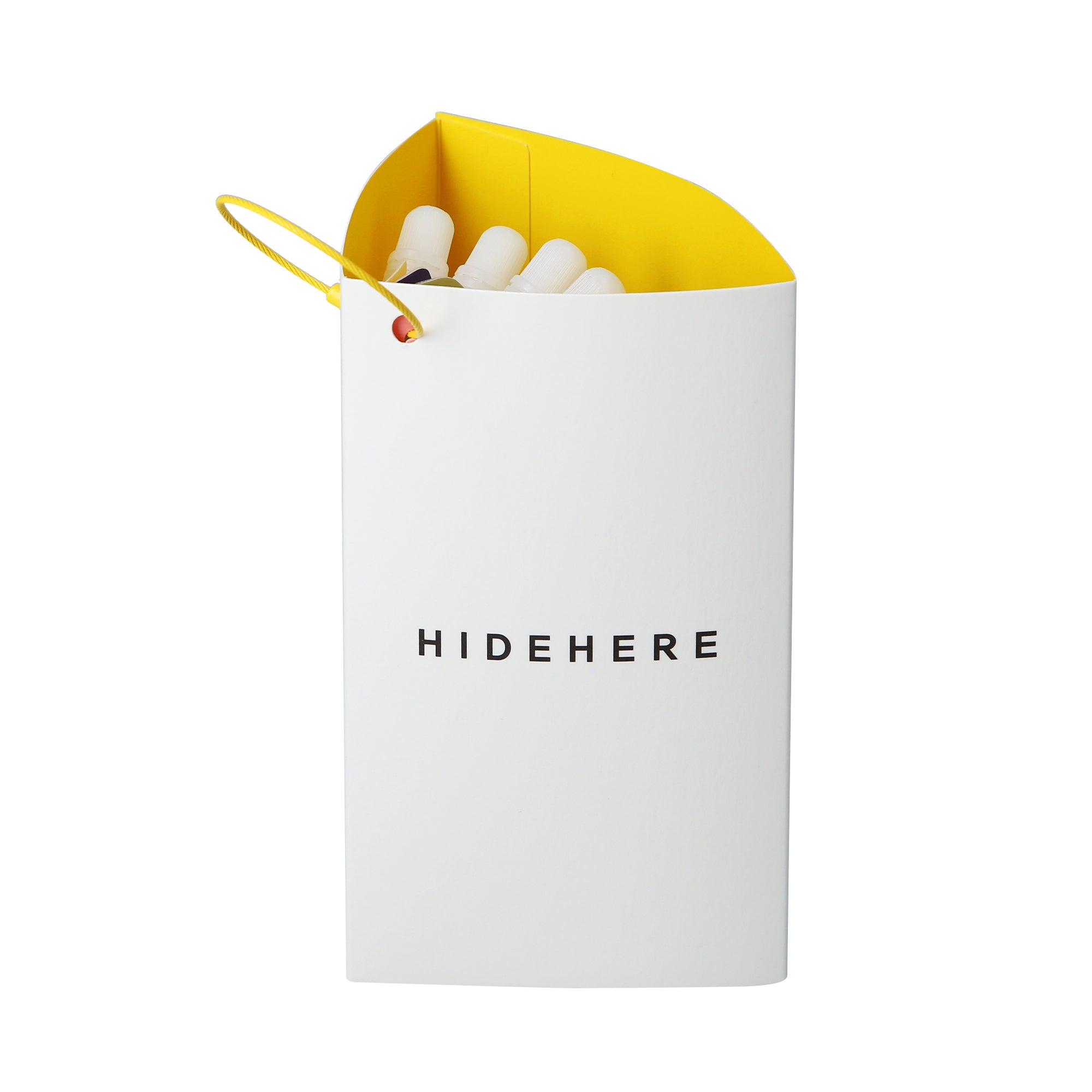 HIDEHERE DAY ROUTINE SET YELOW Zestaw, pięciostopniowa koreańska pielęgnacja