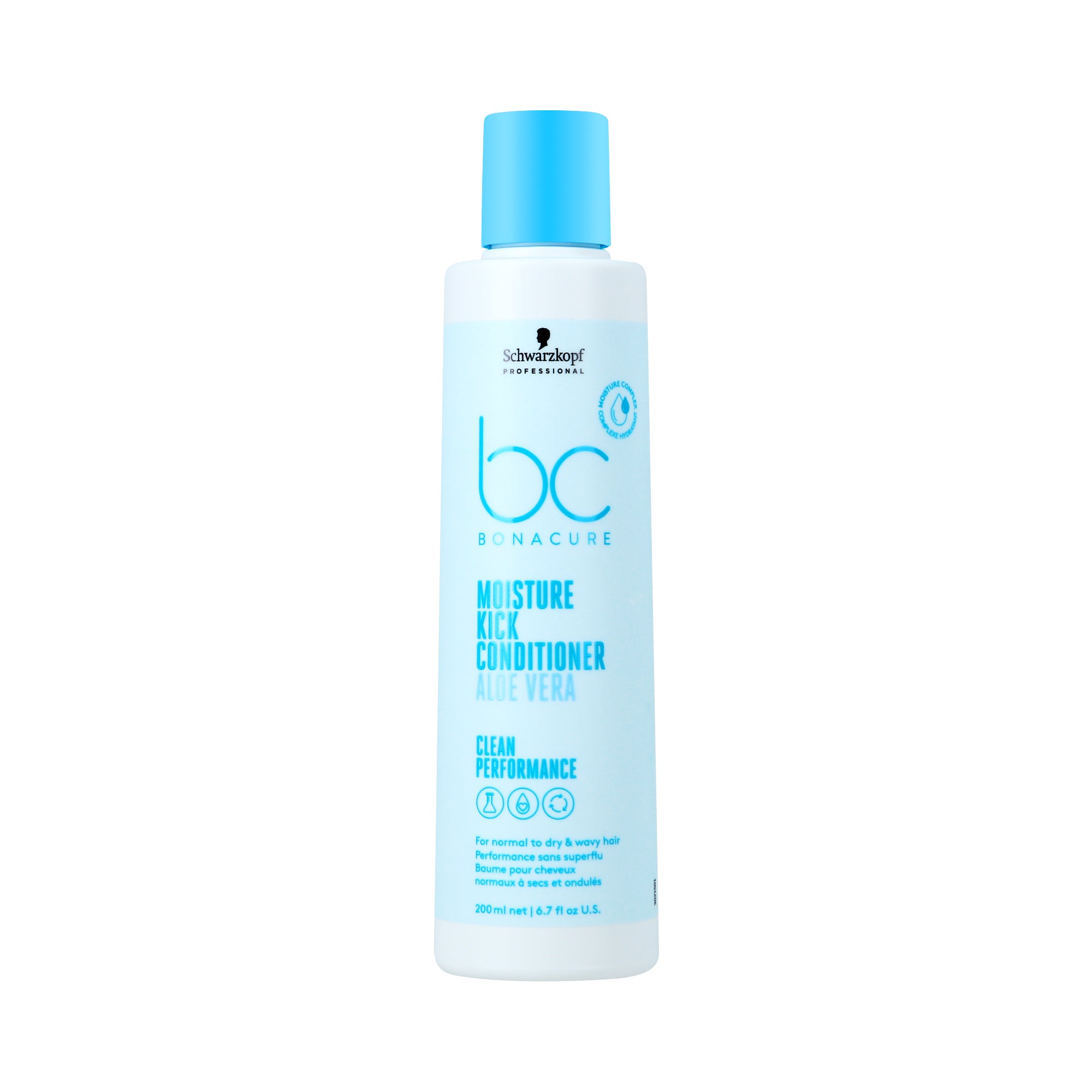 SCHWARZKOPF BC MOISTURE KICK ALOE VERA Nawilżająca odżywka do włosów suchych 200 ml
