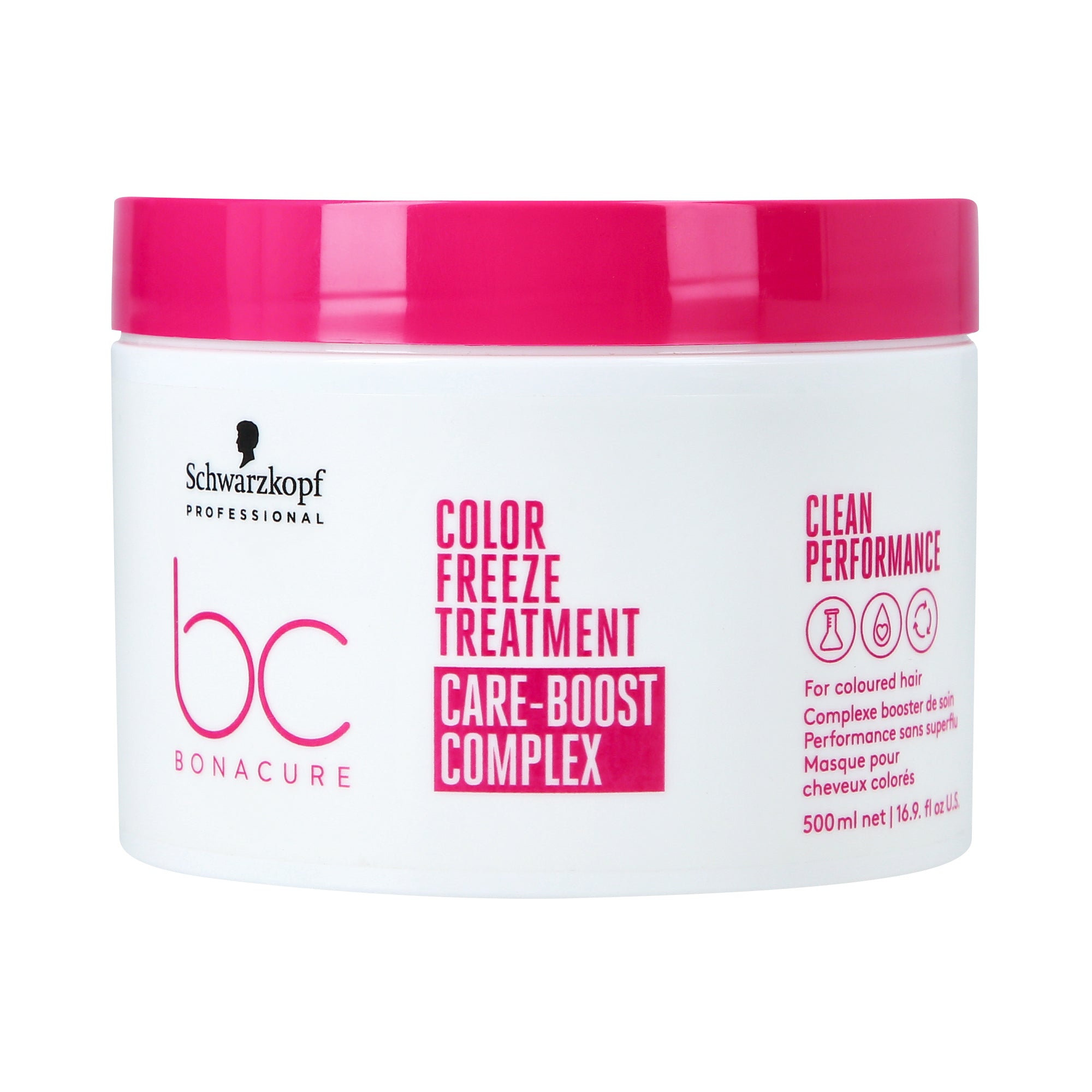 SCHWARZKOPF BONACURE COLOR FREEZE CARE-BOOST Maska do włosów farbowanych 500 ml