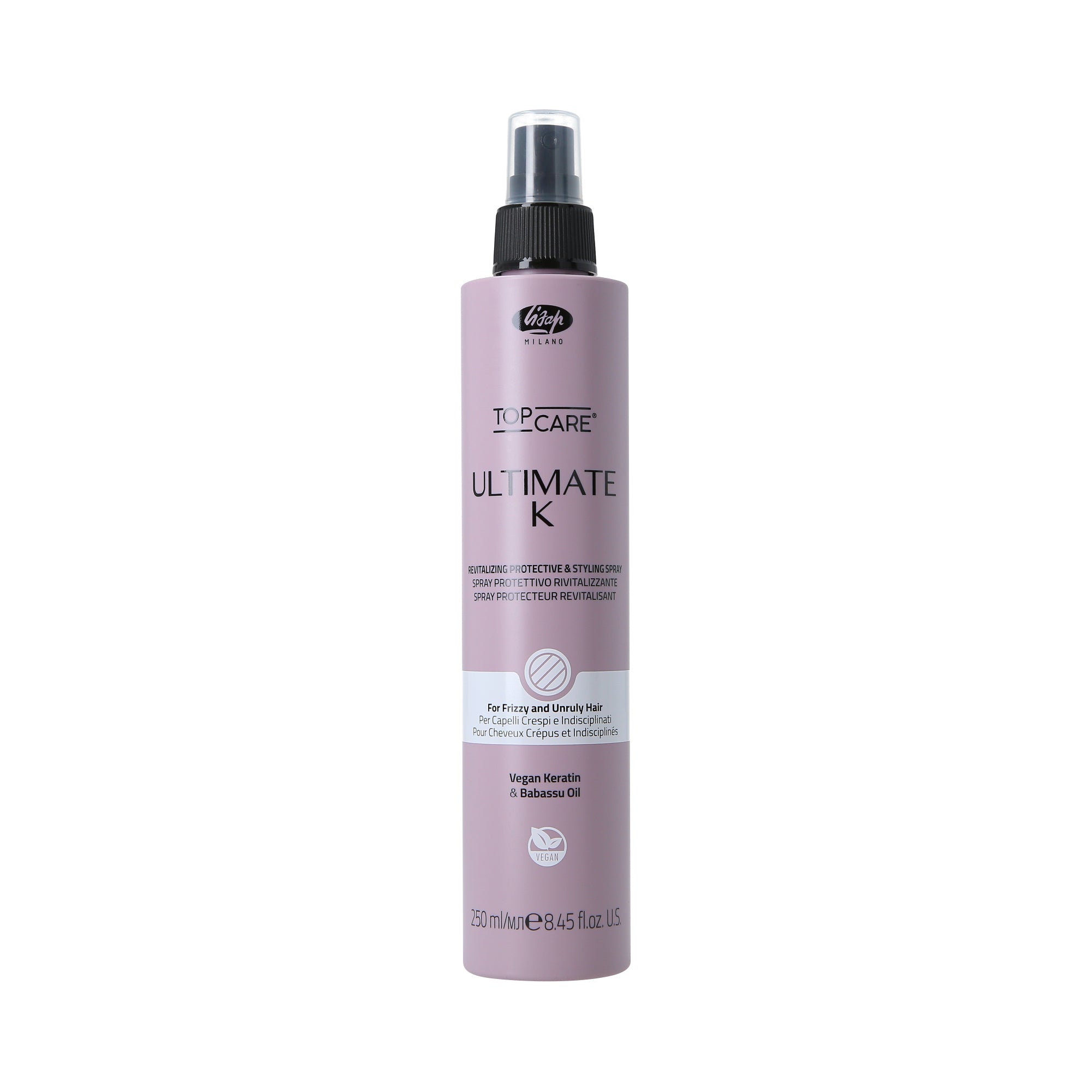 LISAP ULTIMATE K PROTECTIVE SPRAY Spray termoochronny do prostowania włosów 250 ml