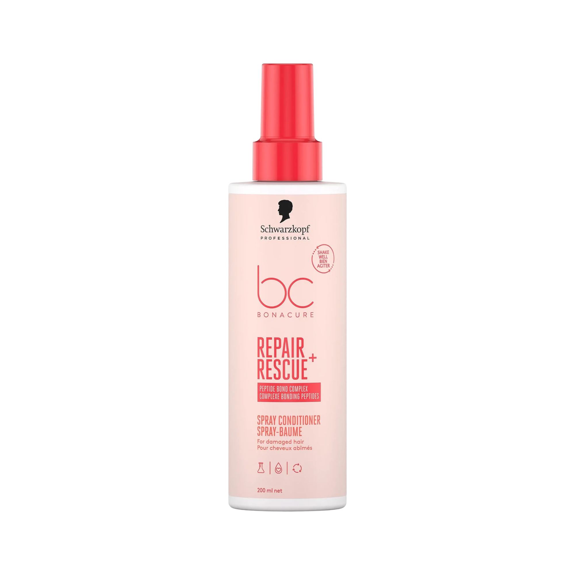 SCHWARZKOPF PROFESSIONAL BONACURE REPAIR RESCUE+ Regenerująca odżywka do włosów zniszczonych w sprayu 200 ml