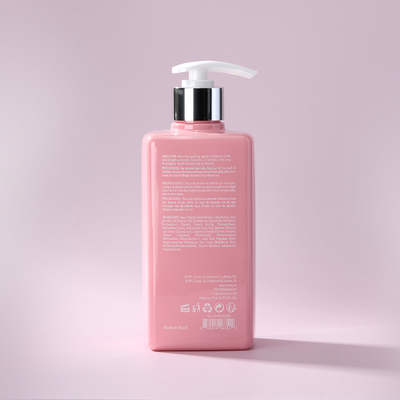 KERAPOD SMOOTH Odżywka wygładzająca do wszystkich rodzajów włosów 500 ml #5