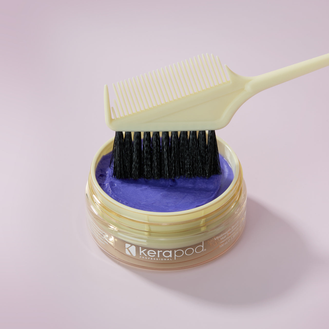KERAPOD VITASMOOTH BLONDE STEP 2 Kuracja wygładzająca do włosów farbowanych blond i siwych 100 ml #3
