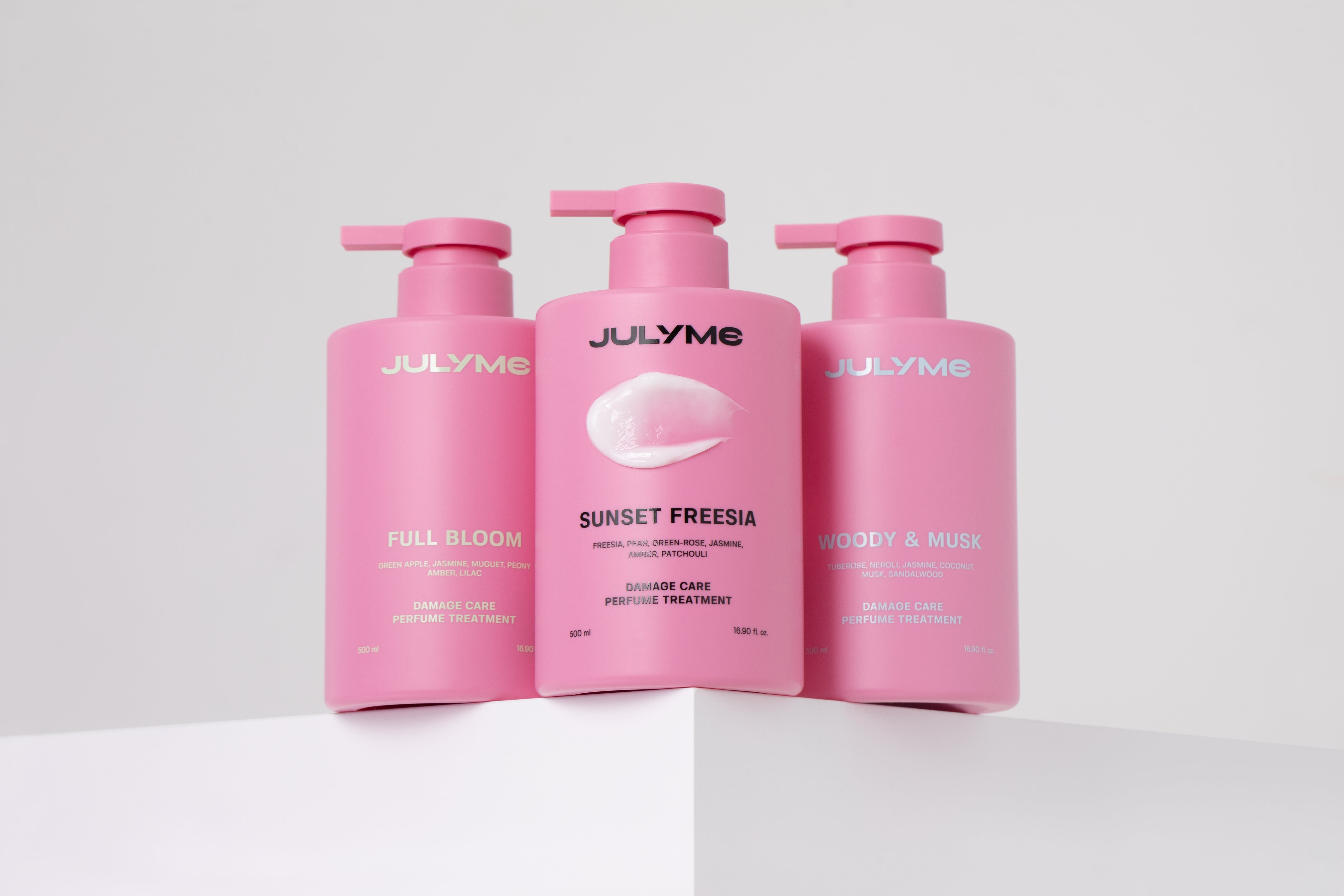 JULYME DAMAGE CARE PERFUME TREATMENT WOODY & MUSK Perfumowana odżywka regenerująca 500 ml #3