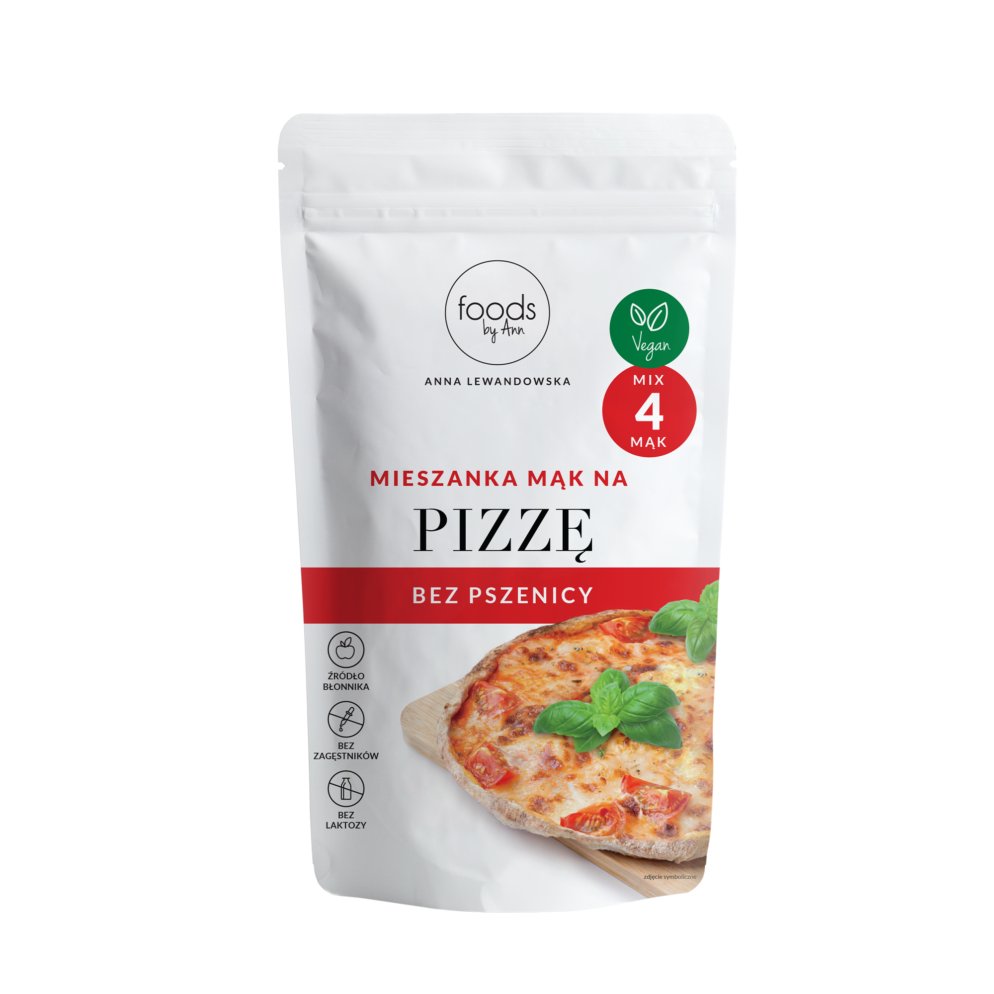 FOODS BY ANN Mieszanka mąk na pizzę bez pszenicy 200 g