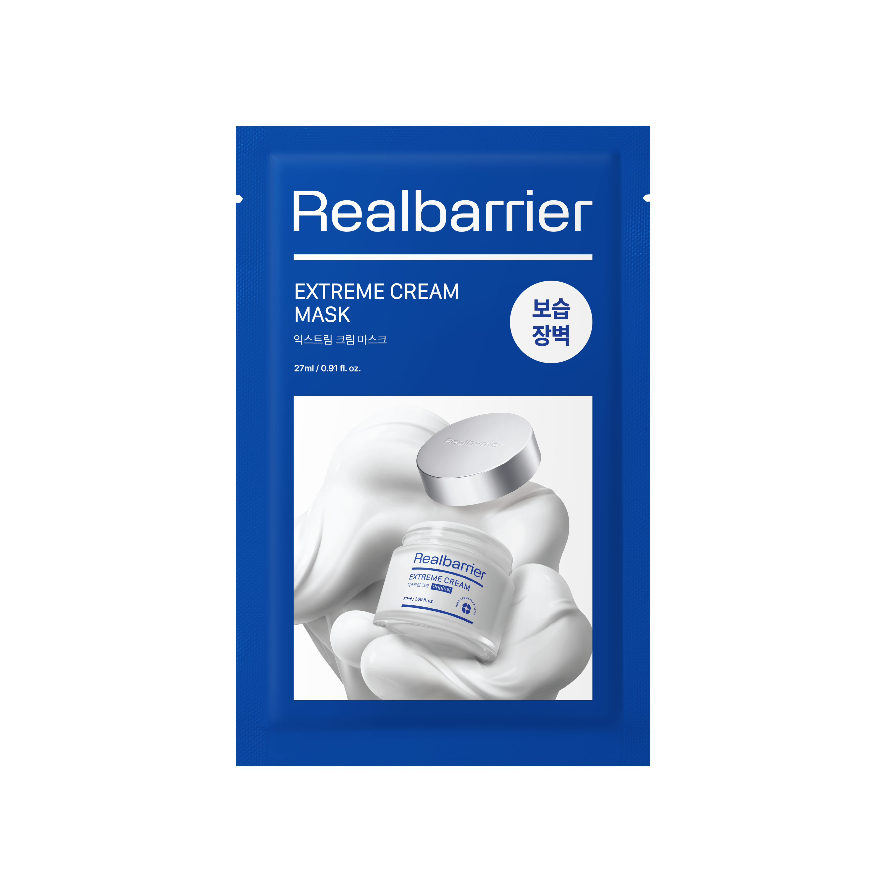 REAL BARRIER EXTREME CREAM MASK Intensywnie nawilżająca maska w płachcie 27 ml