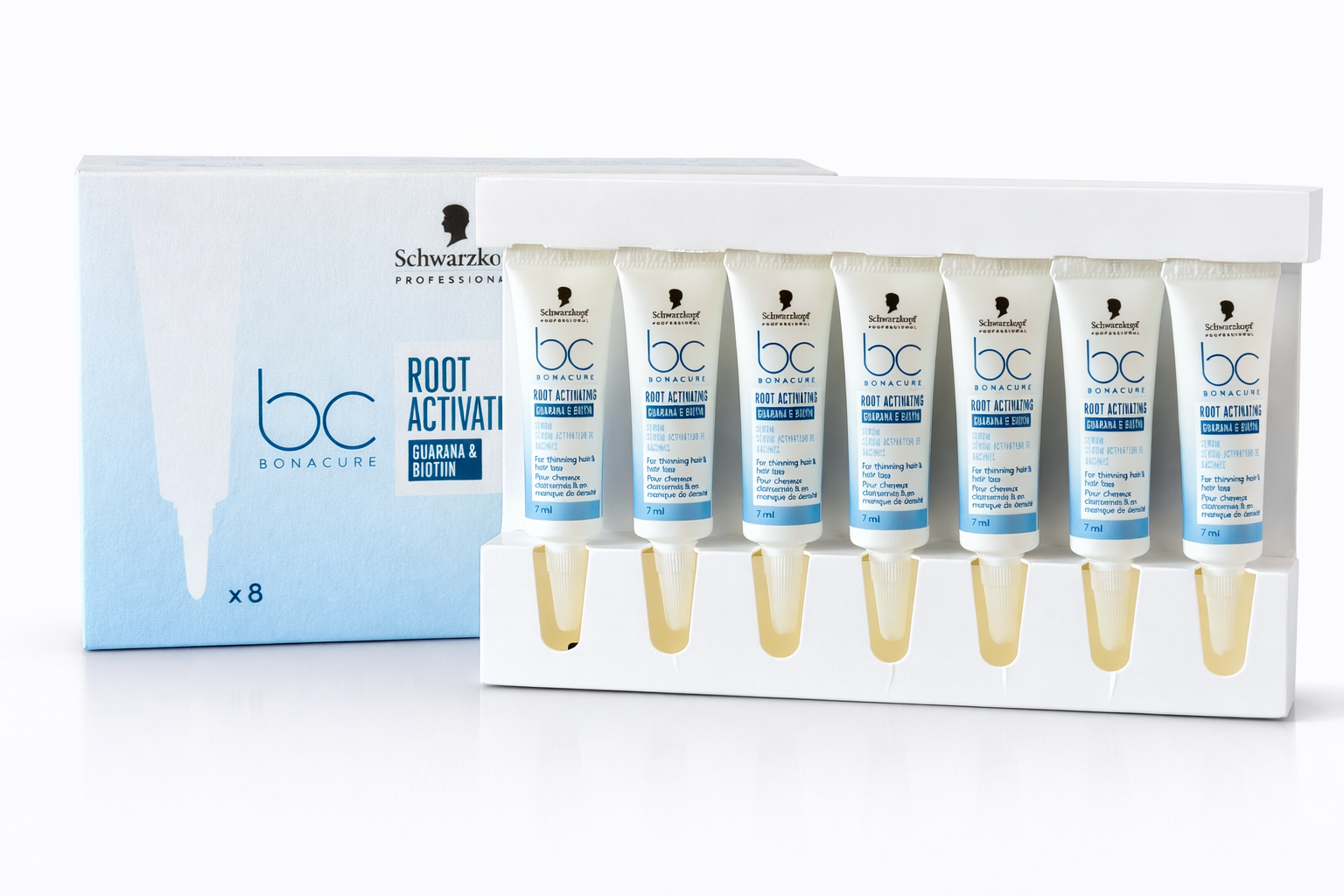 SCHWARZKOPF PROFESSIONAL BONACURE ROOT ACTIVATING SERUM Ampułki aktywujące do włosów ze skłonnością do wypadania 8 x 7 ml #3