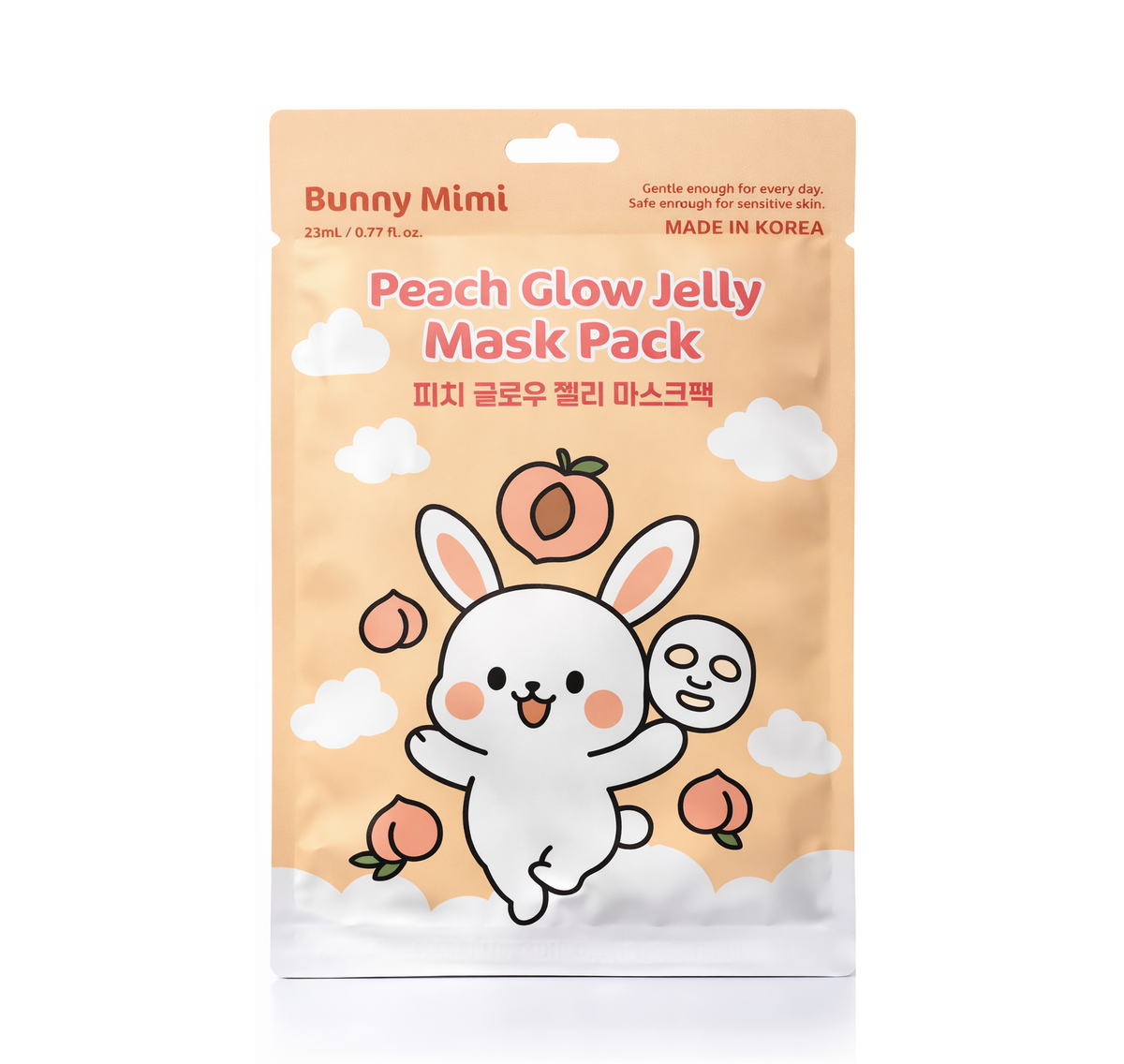 BUNNY MIMI Zestaw maseczek do twarzy, 4 x 23 ml #3