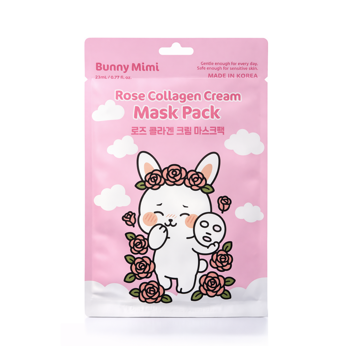BUNNY MIMI Zestaw maseczek do twarzy, 4 x 23 ml #4
