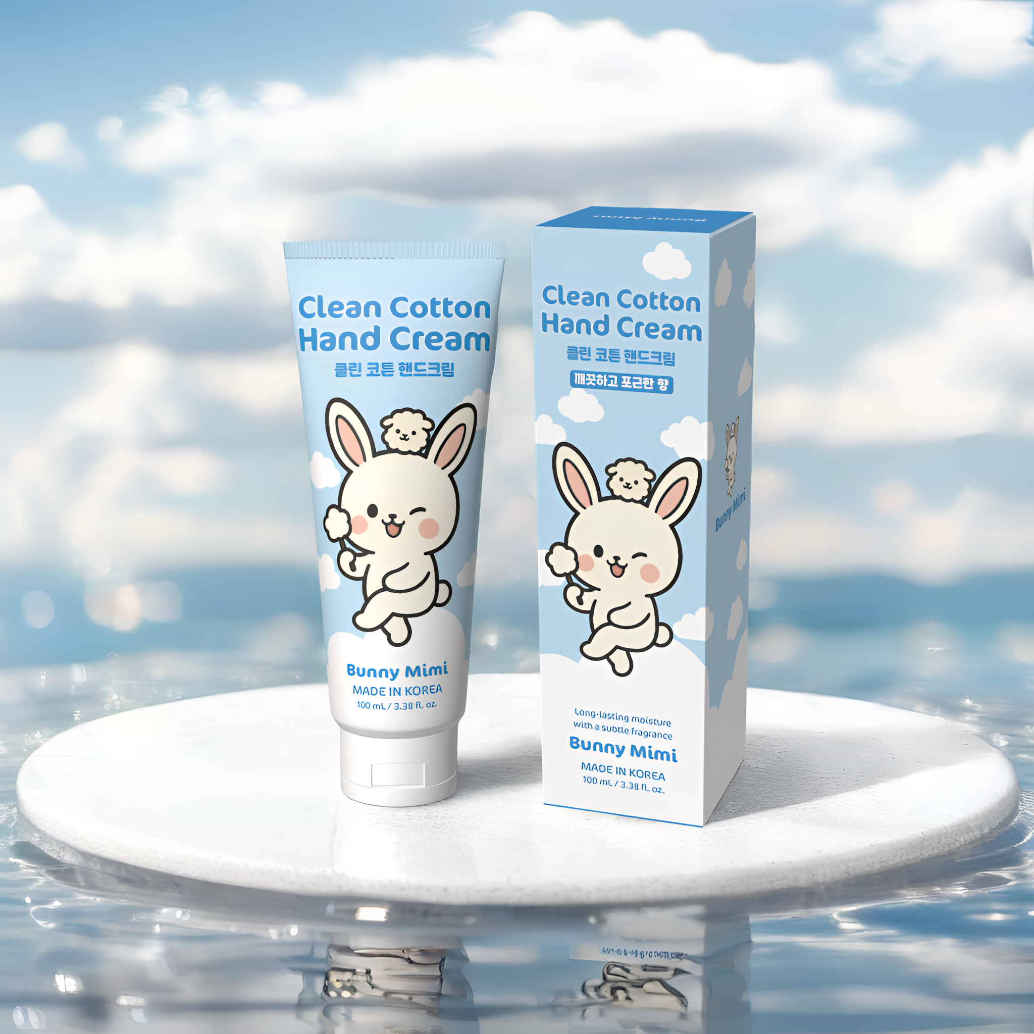 BUNNY MIMI CLEAN COTTON Krem do rąk 100 ml #3