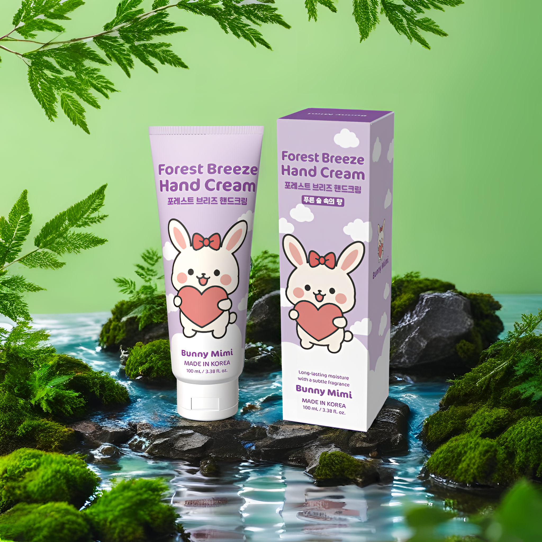 BUNNY MIMI FOREST BREEZE Krem do rąk 100 ml #3