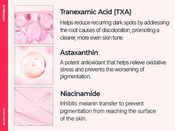 DR.MELAXIN TX-ASTAXANTHIN TRIPLE BRIGHTENING JELLY SERUM Rozjaśniające serum na przebarwienia 30 ml #8