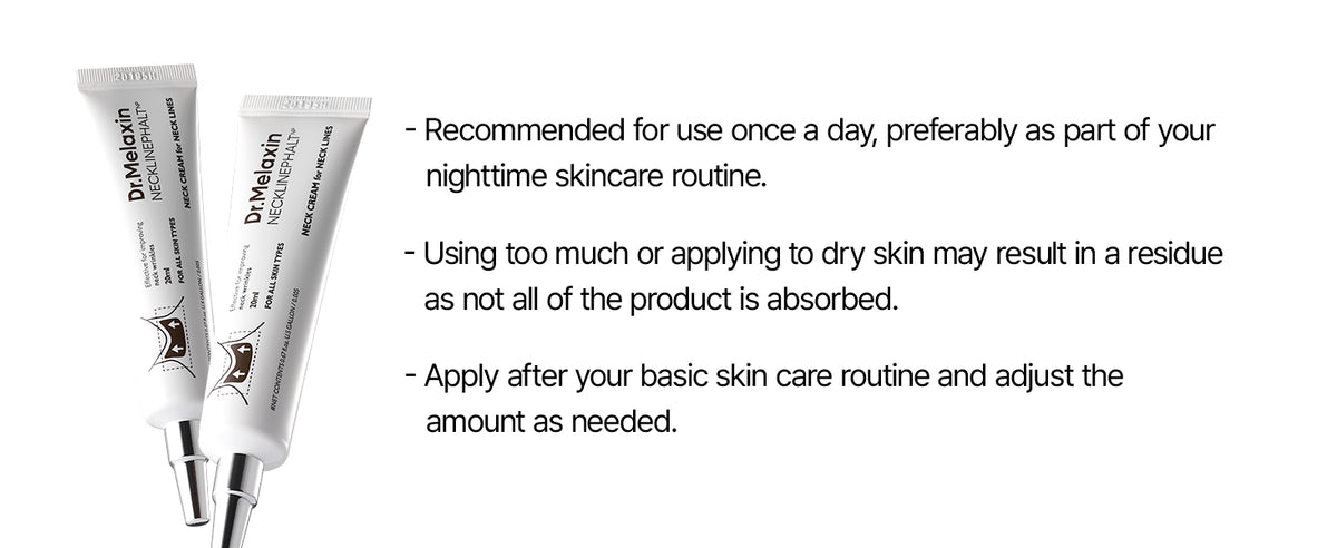 DR.MELAXIN NECKLINEPHALT LINE Ujędrniający krem na szyję 20 ml #5