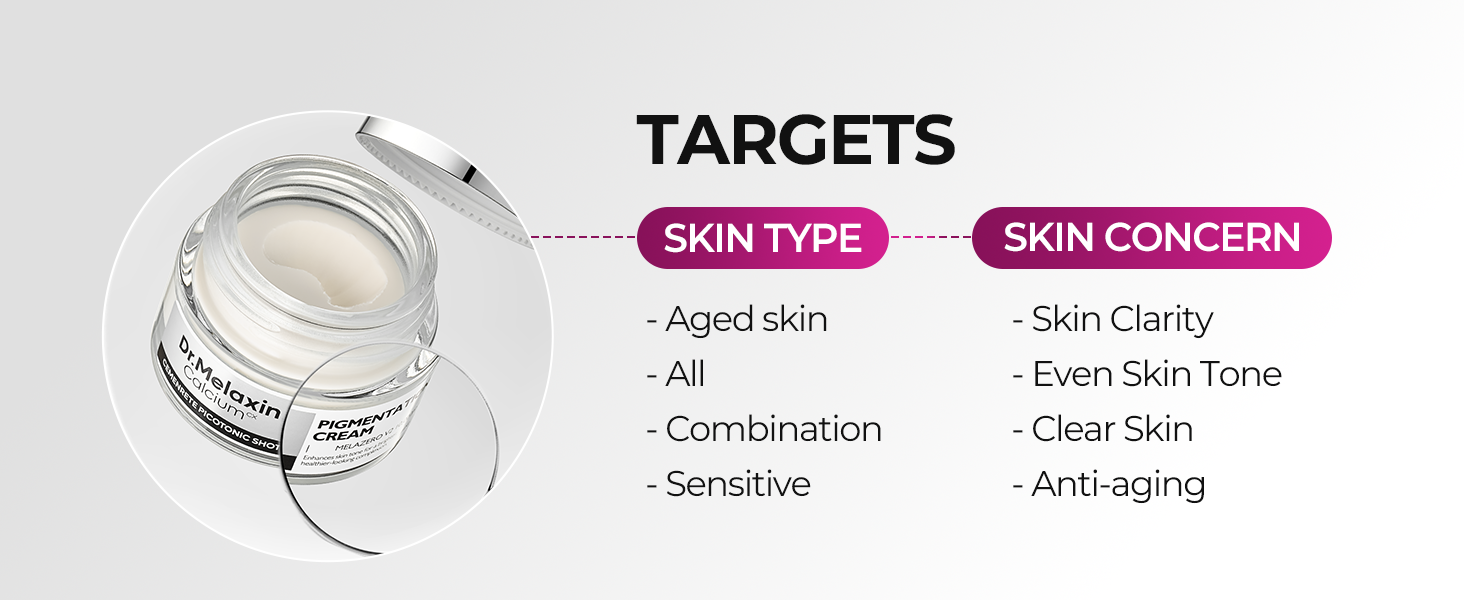 DR.MELAXIN CEMENRETE PICOTONIC SHOT PIGMENTATION CORRECTOR CALCIUM CREAM Rozjaśniający krem na przebarwienia 25 g #5