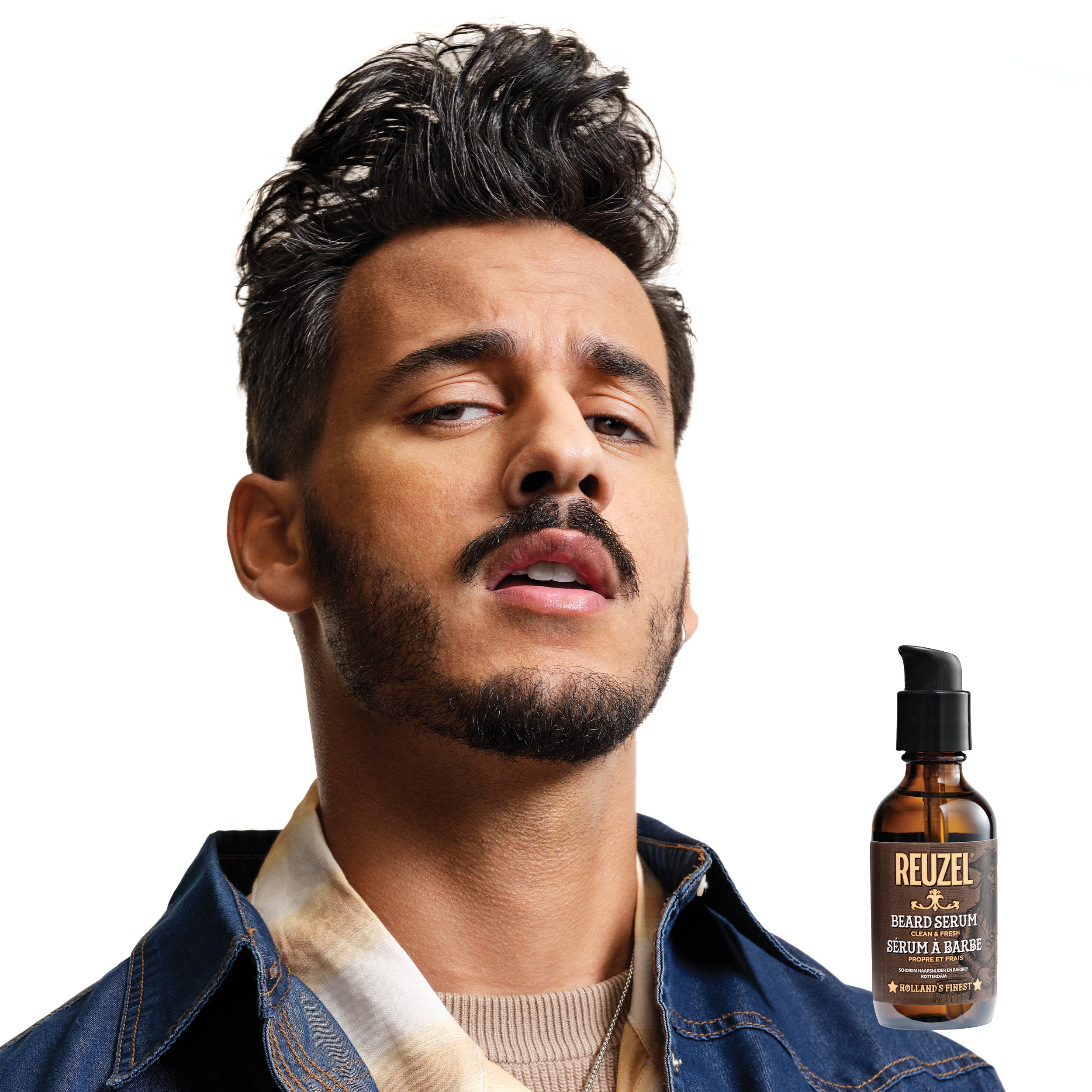 REUZEL BEARD SERUM CLEAN & FRESH Serum wzmacniające do wąsów i brody 50 g #3