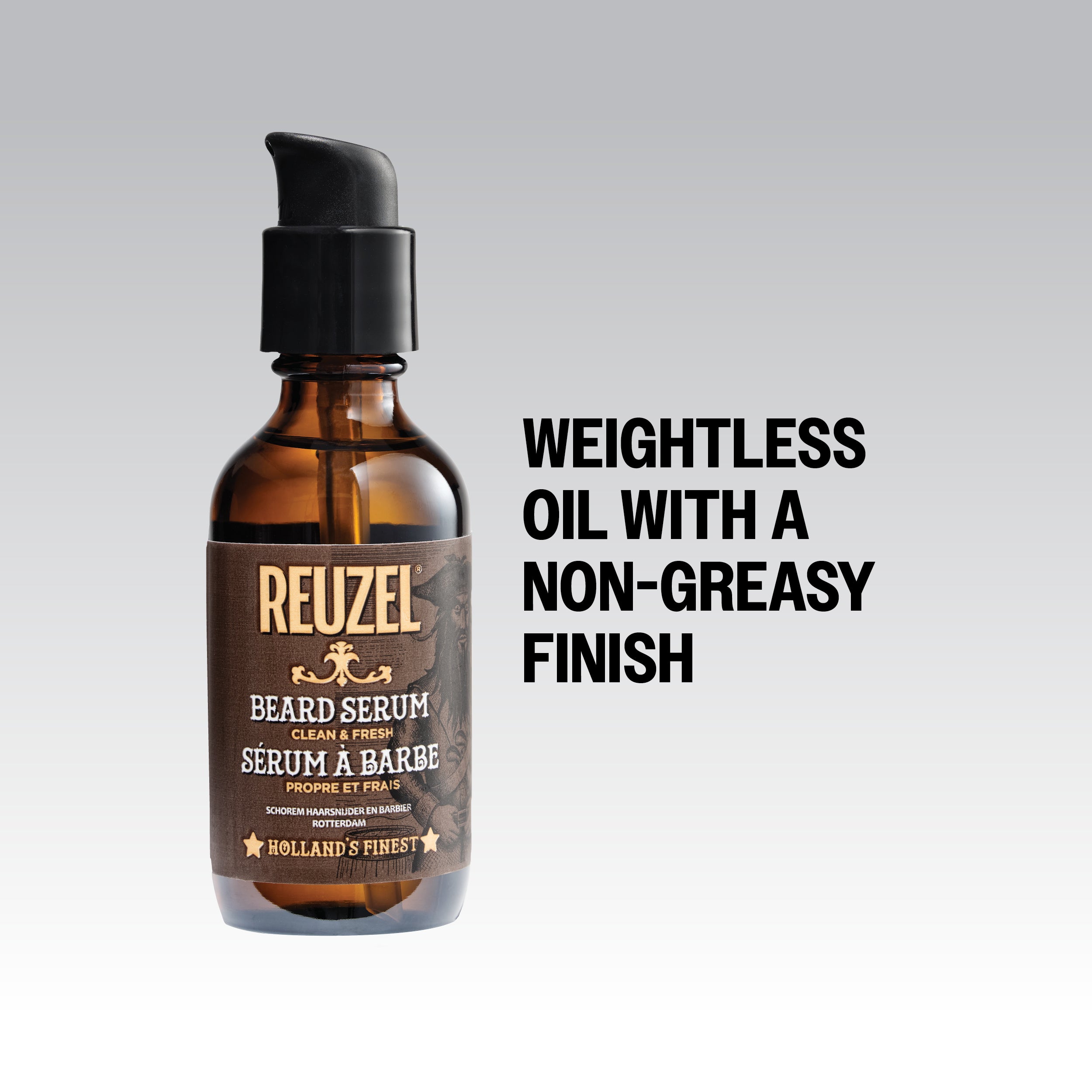 REUZEL BEARD SERUM CLEAN & FRESH Serum wzmacniające do wąsów i brody 50 g #4