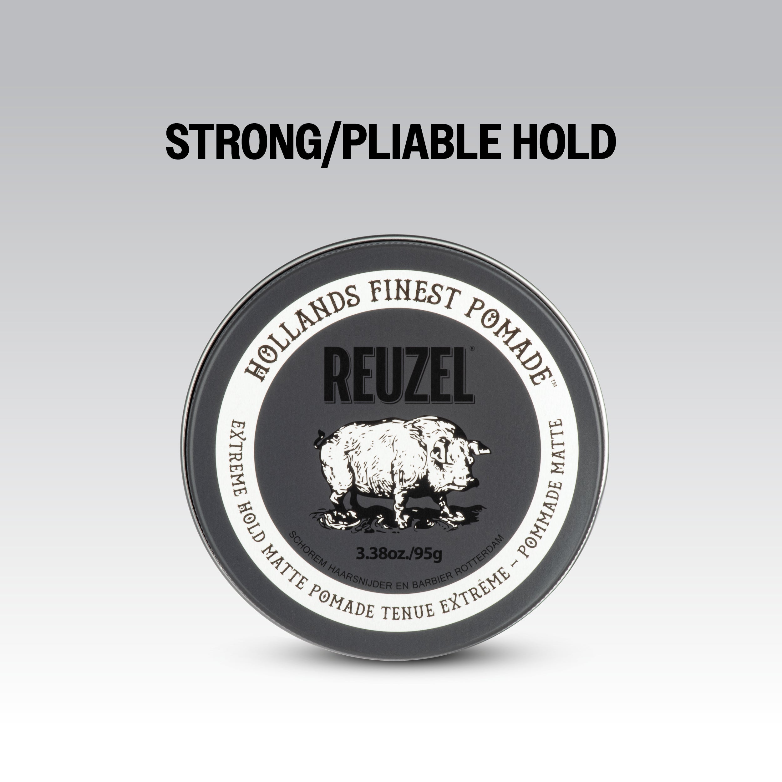 REUZEL EXTREME HOLD MATTE POMADE Super mocna matująca pomada do włosów 35 g #4