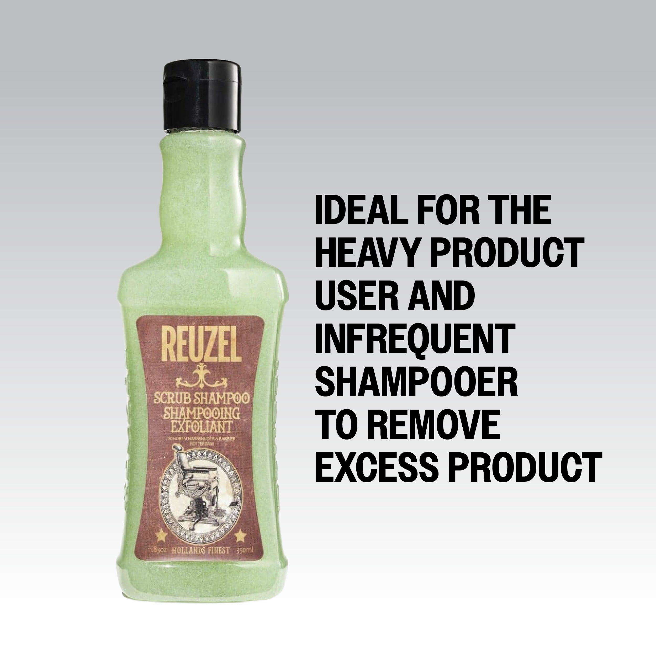 REUZEL Głęboko oczyszczający szampon do włosów 350 ml #4