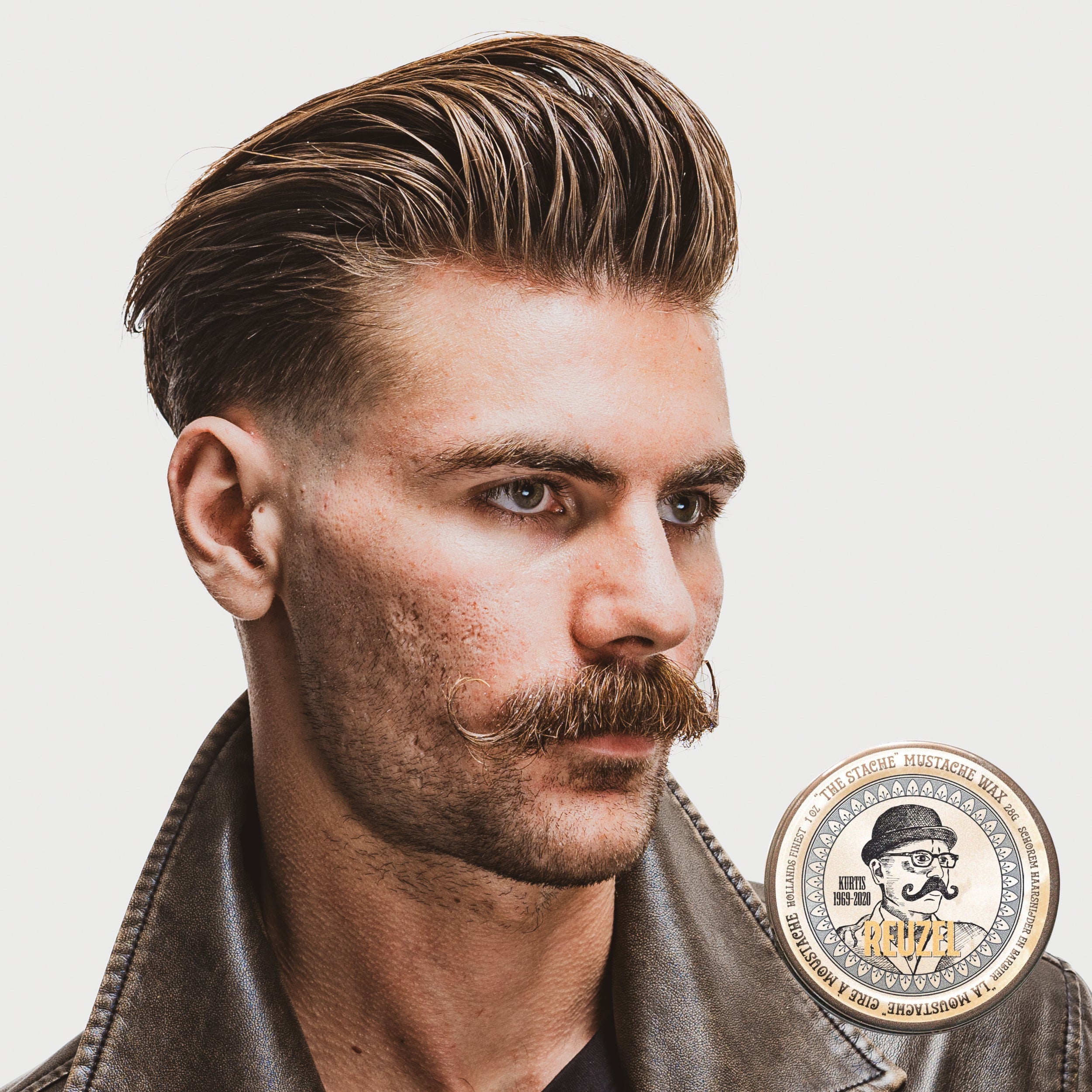 REUZEL THE STACHE Wosk do wąsów i brody 28 g #3